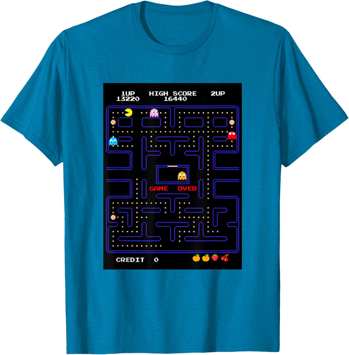 PAC-MAN T-Shirt for Gamers - Retro Arcade Style Fashion Top - 1