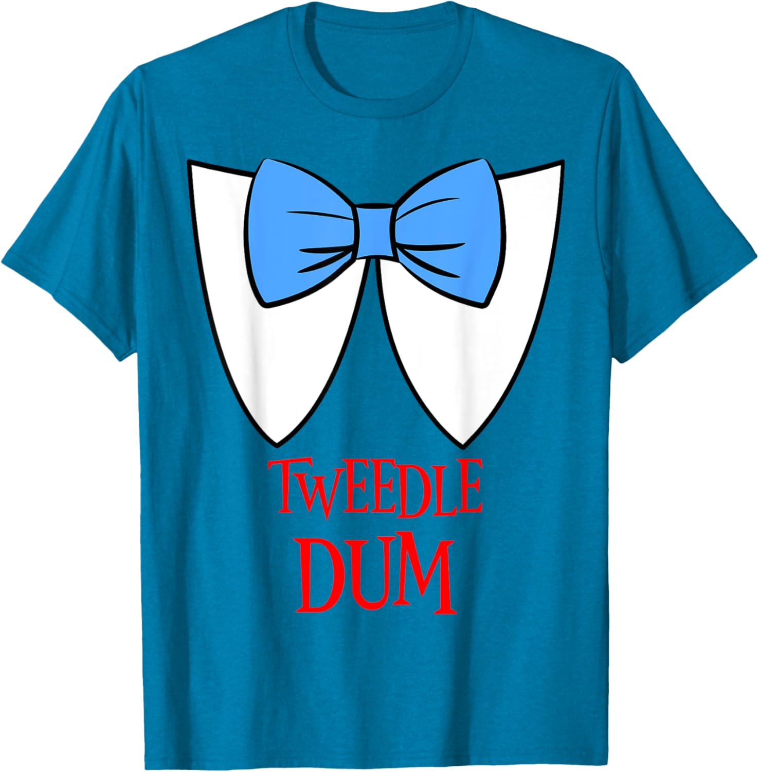 Tweedle Dum Costume T-Shirt for Halloween Fun Fairytale Looks - 4