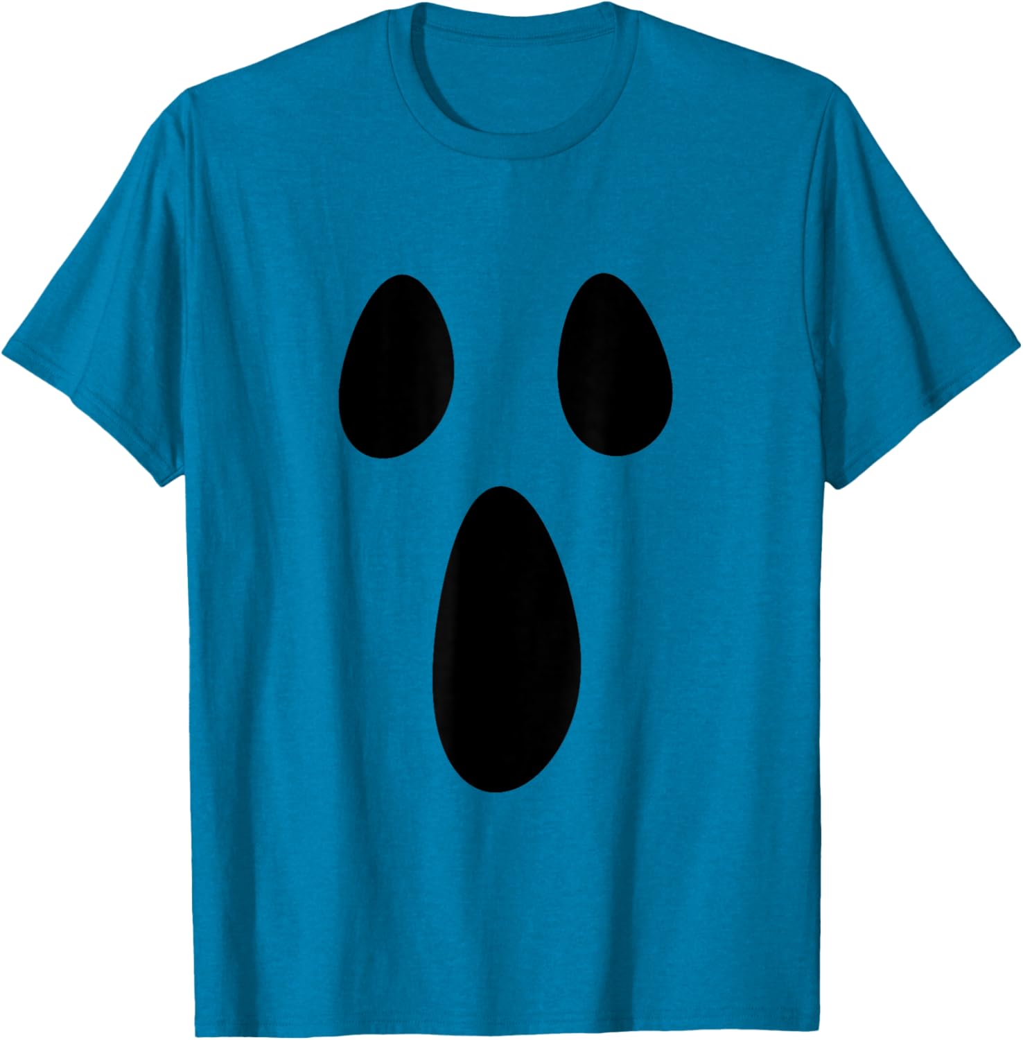 Ghost Silly Face Spooky Halloween Costume T-Shirt for Fun Celebrations - 11