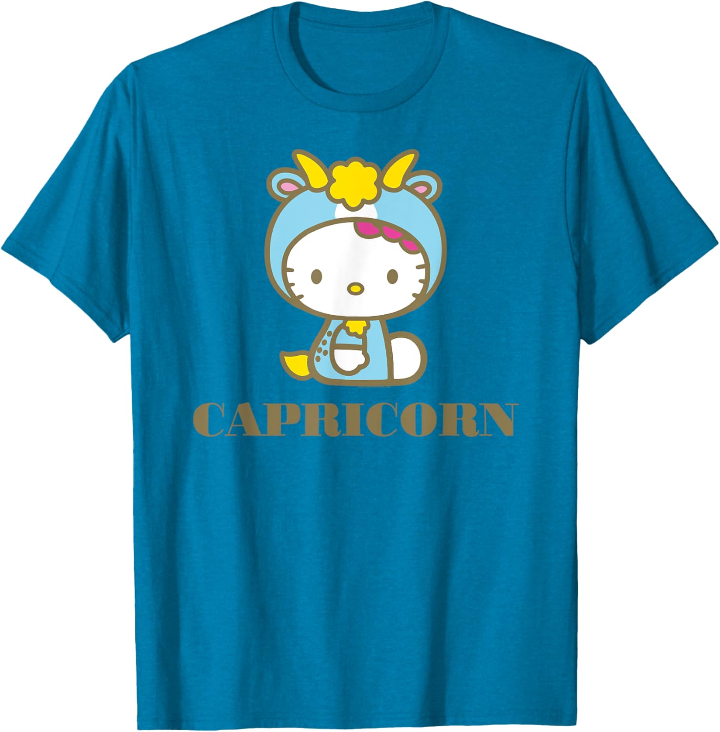 Hello Kitty Capricorn T-Shirt Cute Zodiac Sign Apparel for Fans - 22
