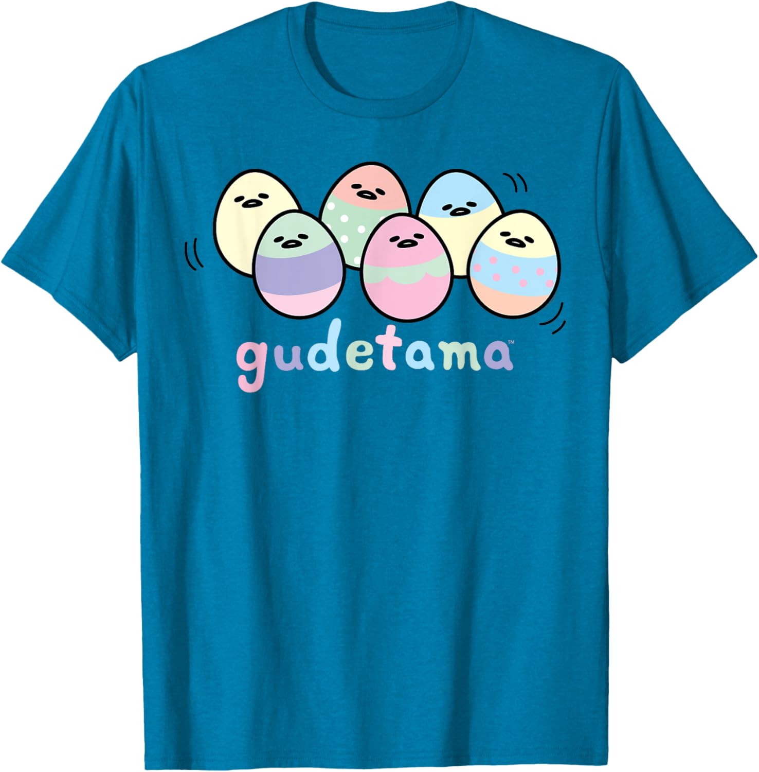 Gudetama Easter Egg T-Shirt Cute Graphic Tee for Eggcellent Fun - 10