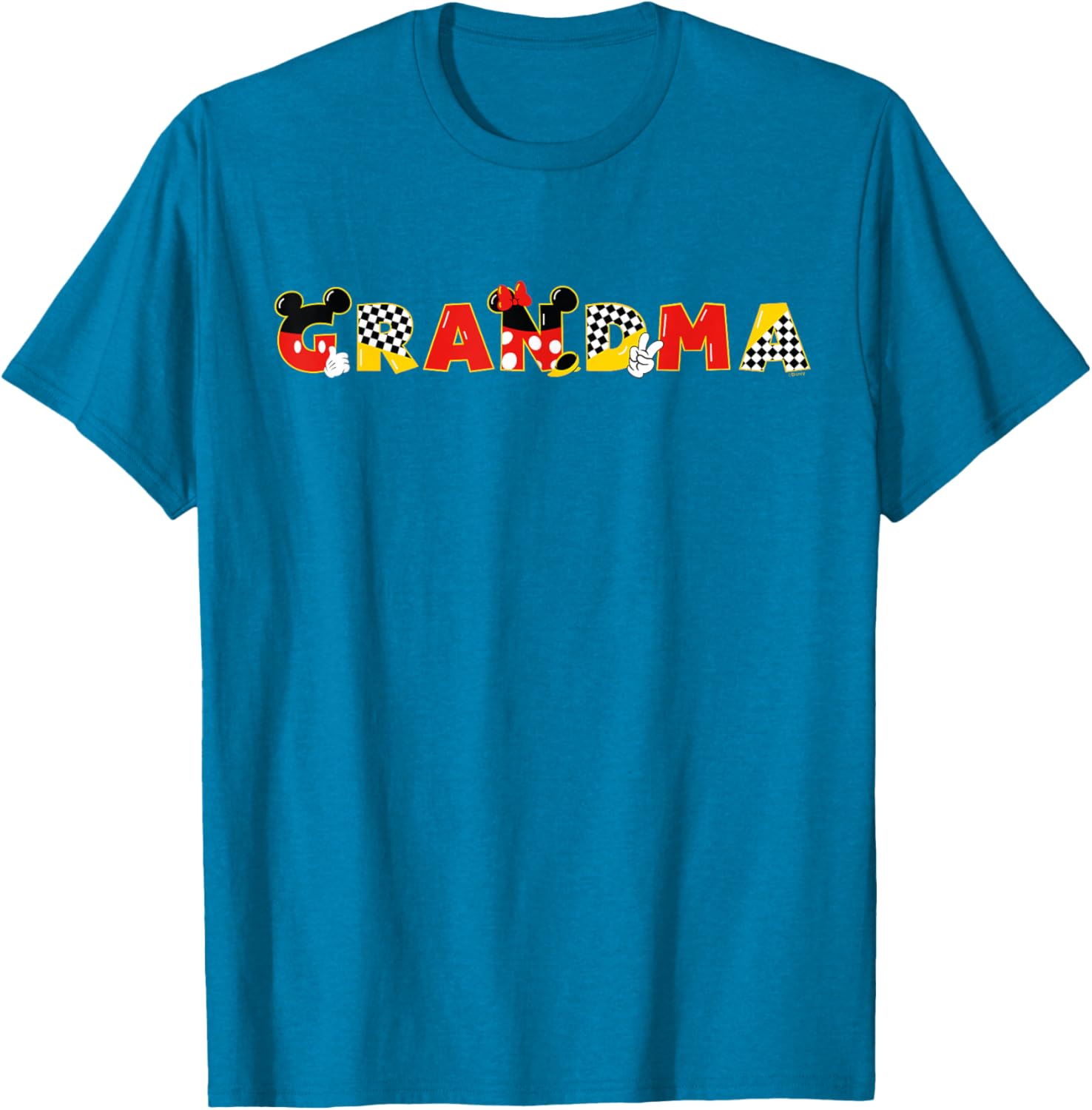 Disney Mickey and Minnie Grandma Gift Family Vacation T-Shirt for Trips - 6