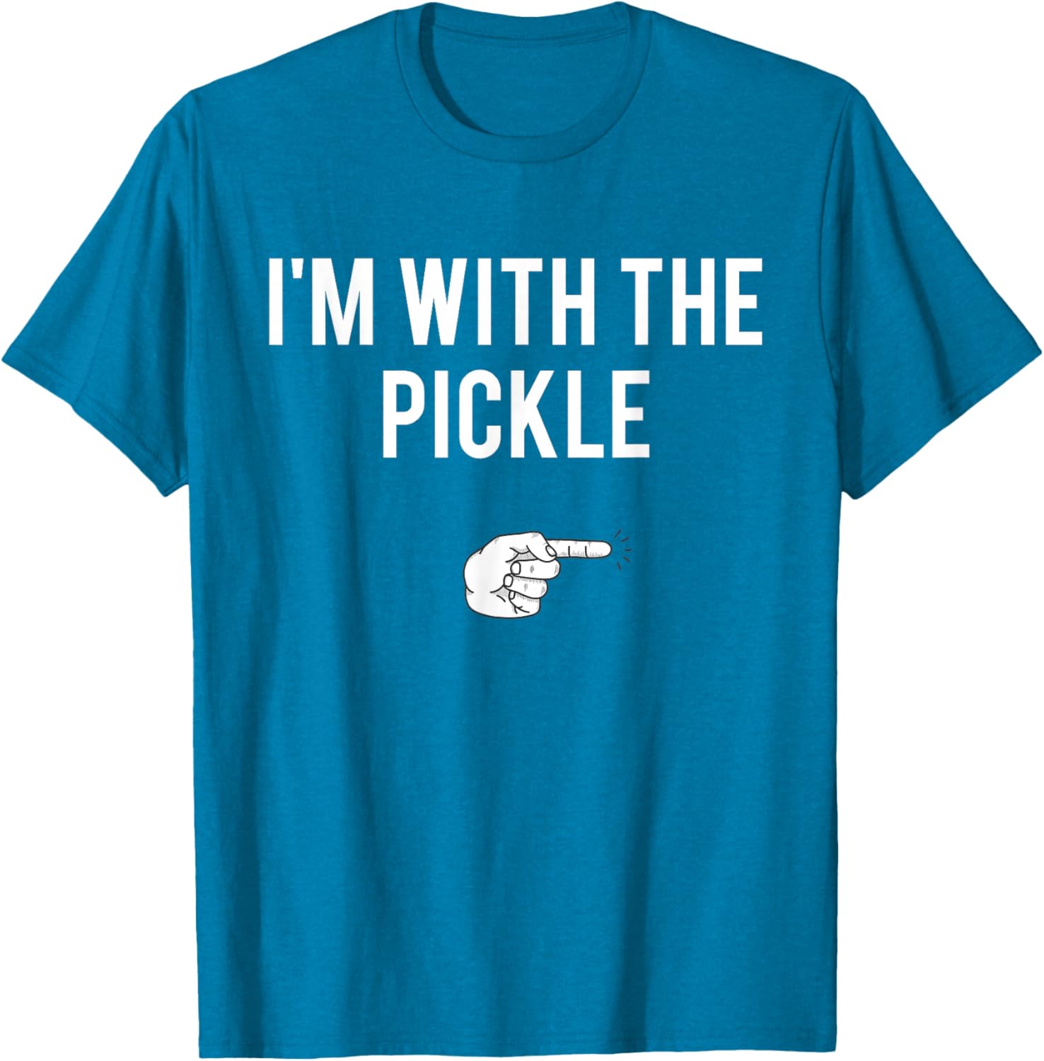 I'm With The Pickle Matching T-Shirt for Fun Halloween Costumes - 3