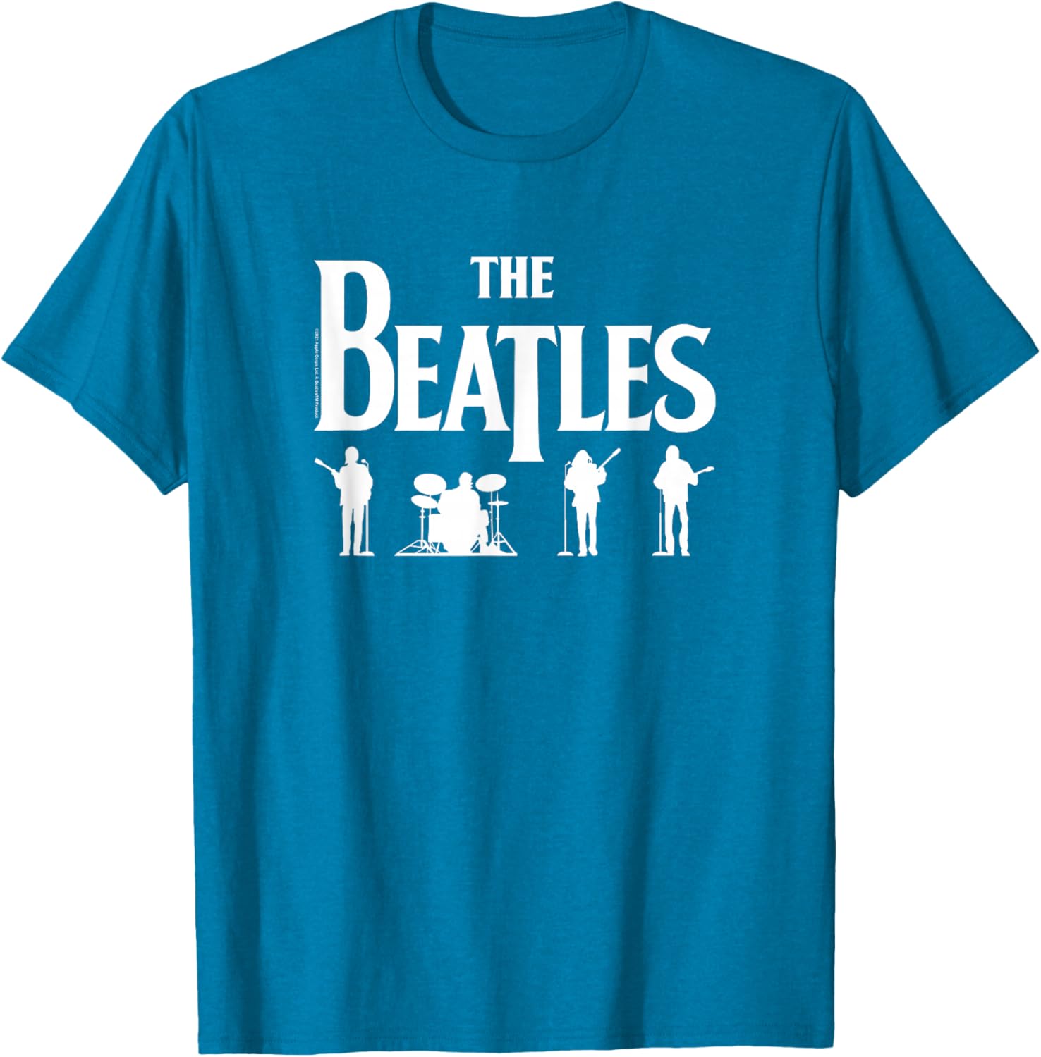 The Beatles Let It Be Light Silhouettes T-Shirt for Music Lovers - 13