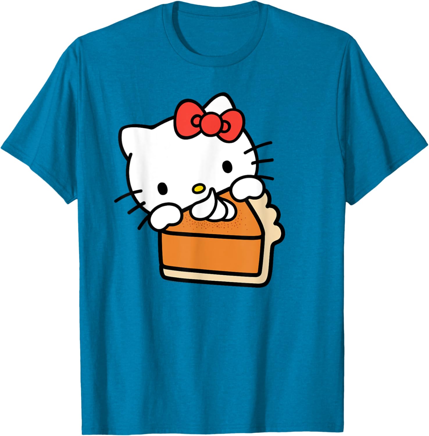 Hello Kitty Pumpkin Pie T-Shirt Cute Fall Fashion for Kids and Adults - 13
