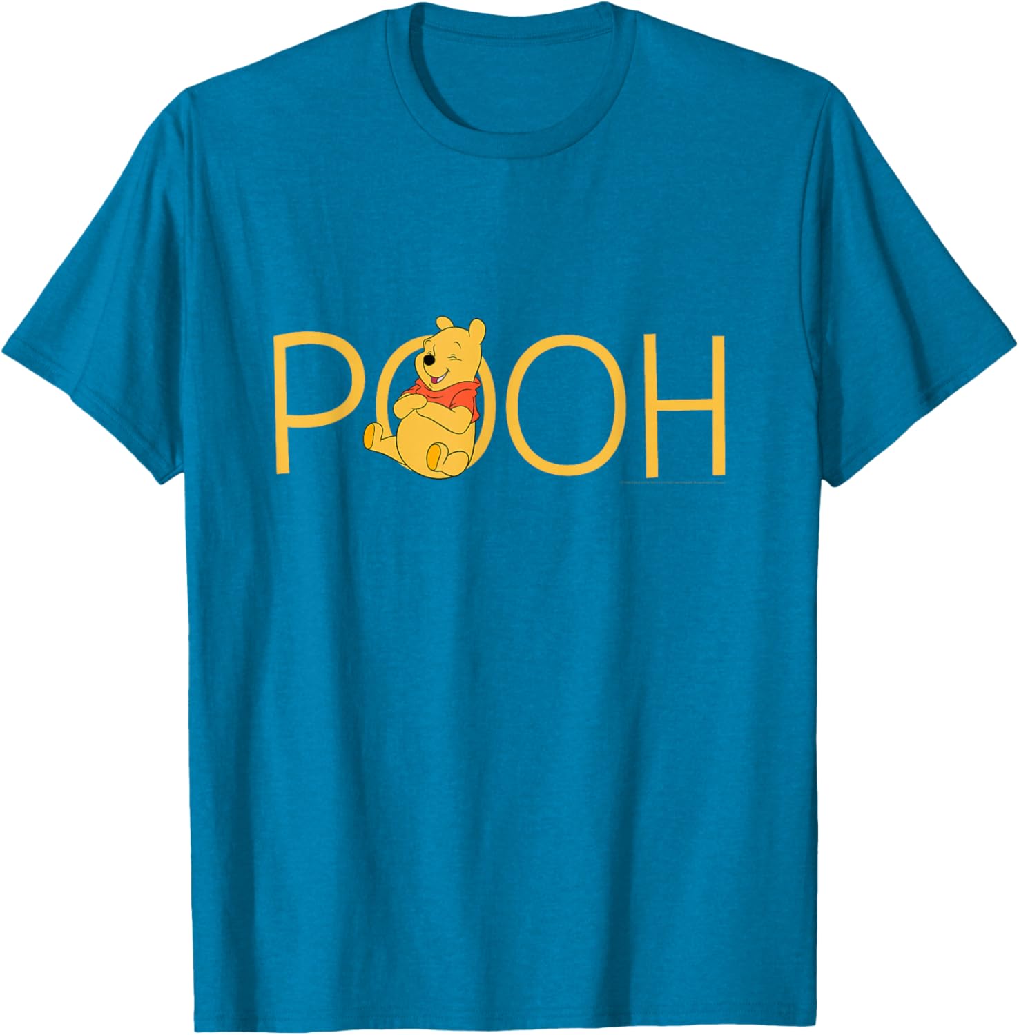 Disney Winnie the Pooh Classic Lettering T-Shirt for Kids and Adults - 13