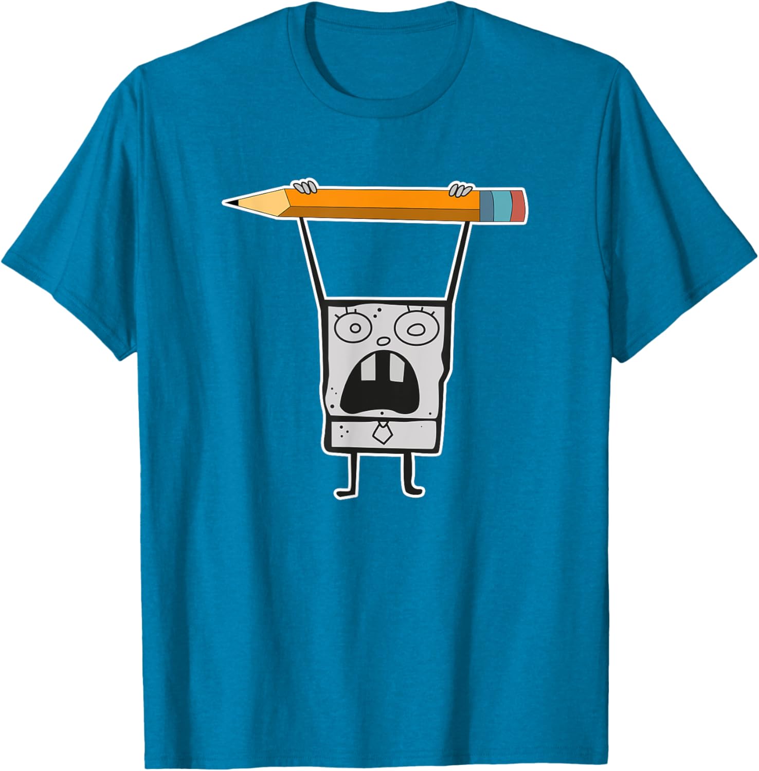 Mademark x SpongeBob SquarePants DoodleBob T-Shirt for Fun Fashion - 14