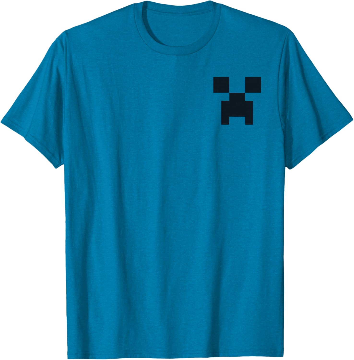 Minecraft Creeper Pocket Size T-Shirt for Kids and Adults, Fun Apparel - 1