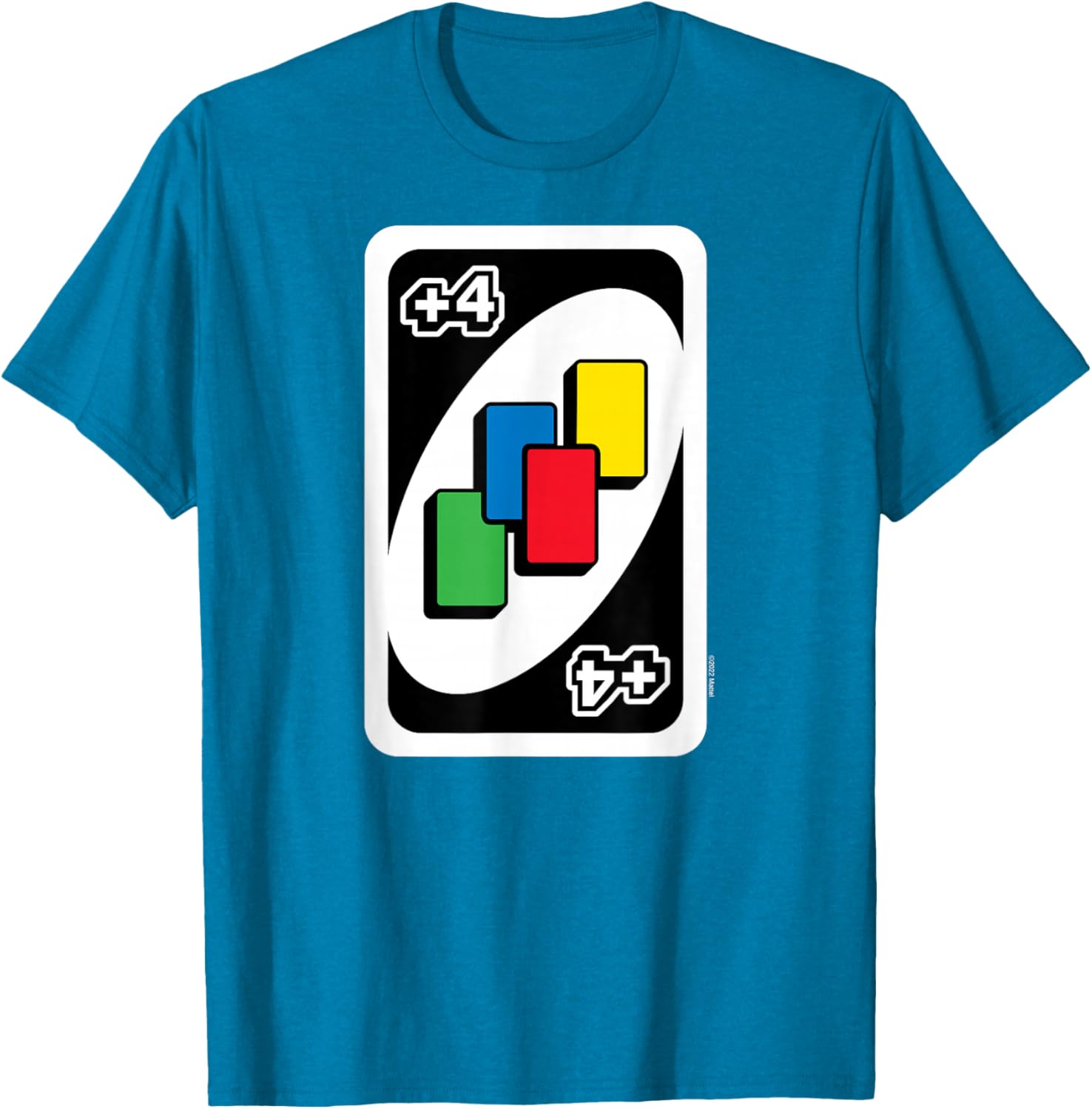 UNO Draw Four Card T-Shirt Fun Casual Wear for Game Lovers - 15