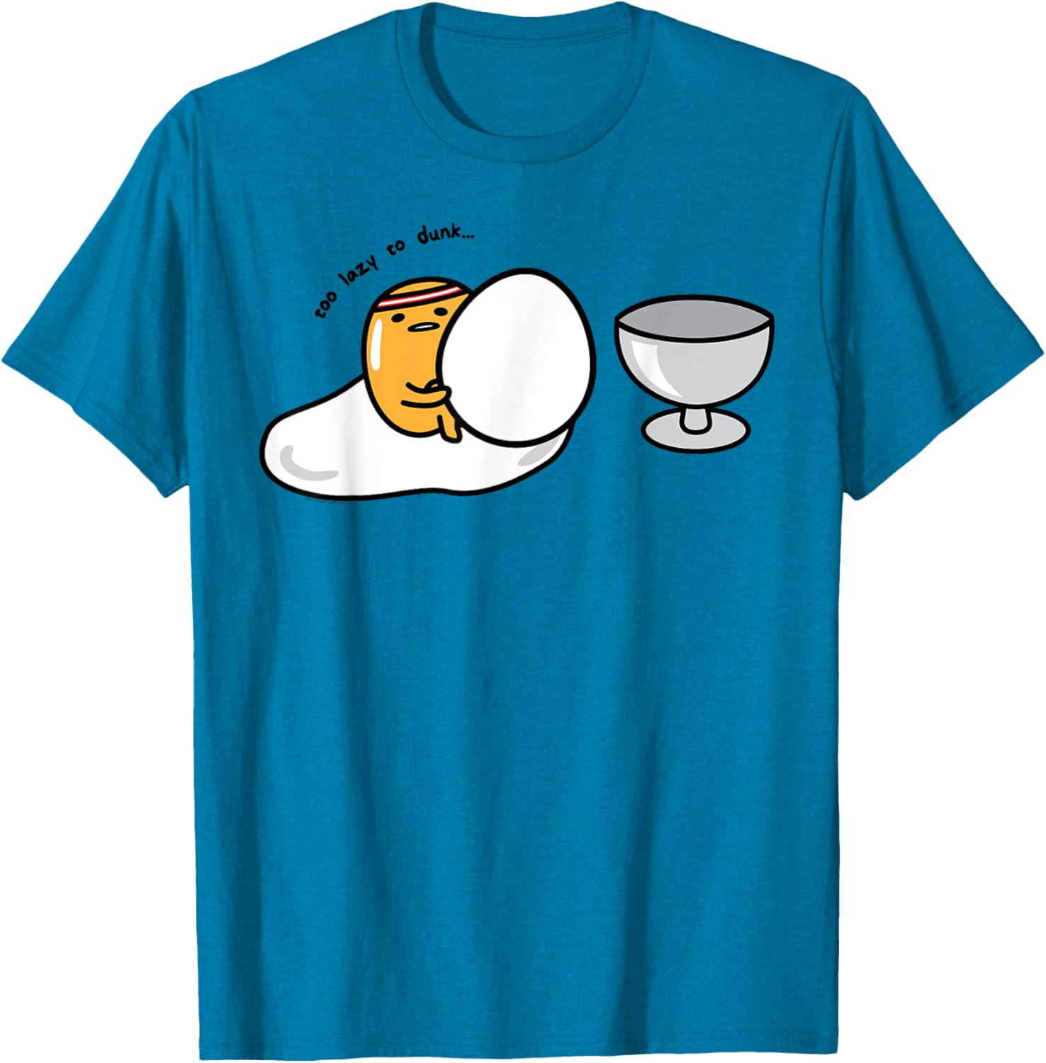 Gudetama Lazy Dunk Basketball T-Shirt for Fun and Unique Style - 11