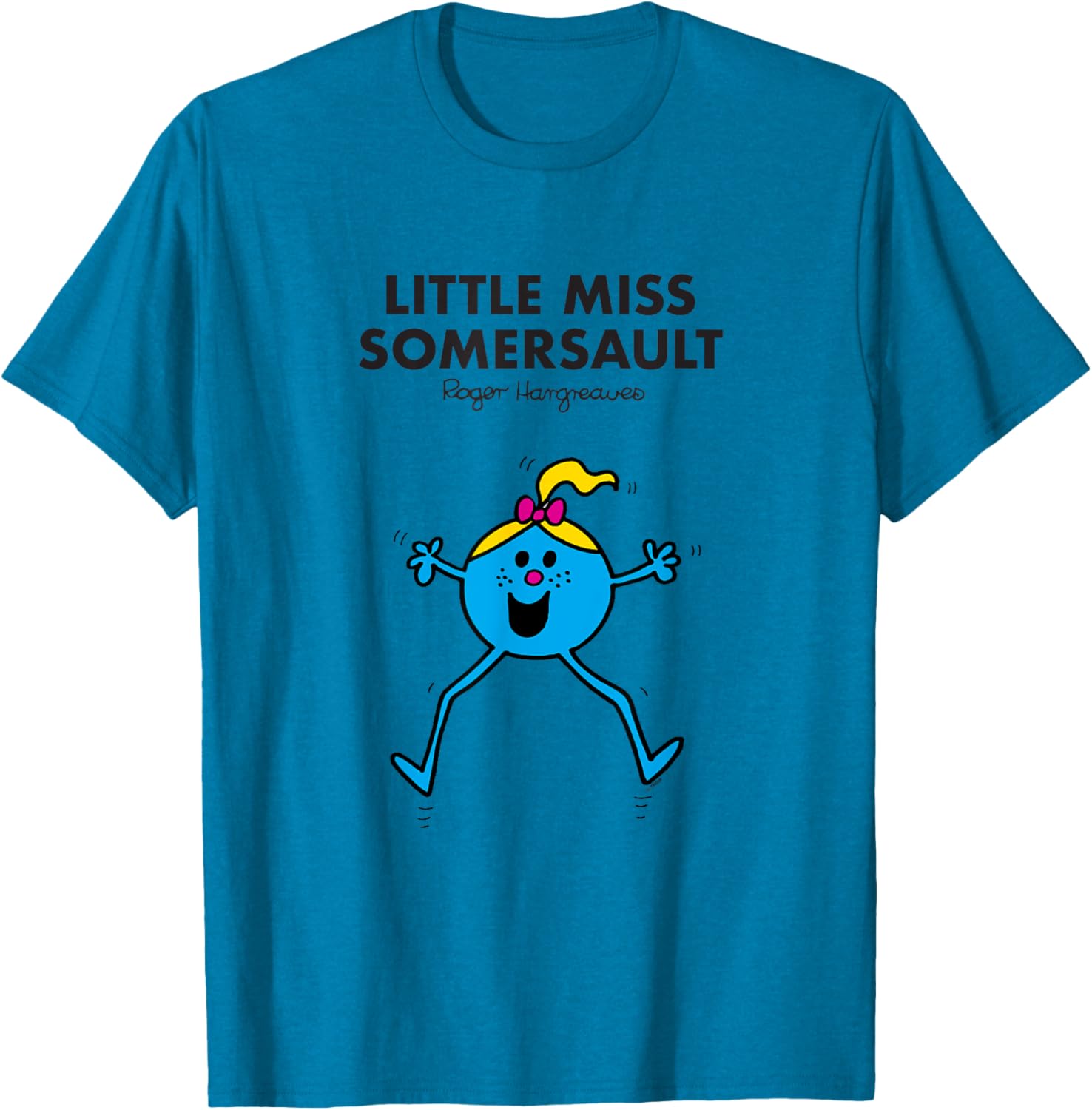 Mr Men Little Miss Somersault T-Shirt Fun and Colorful Kids Apparel - 7