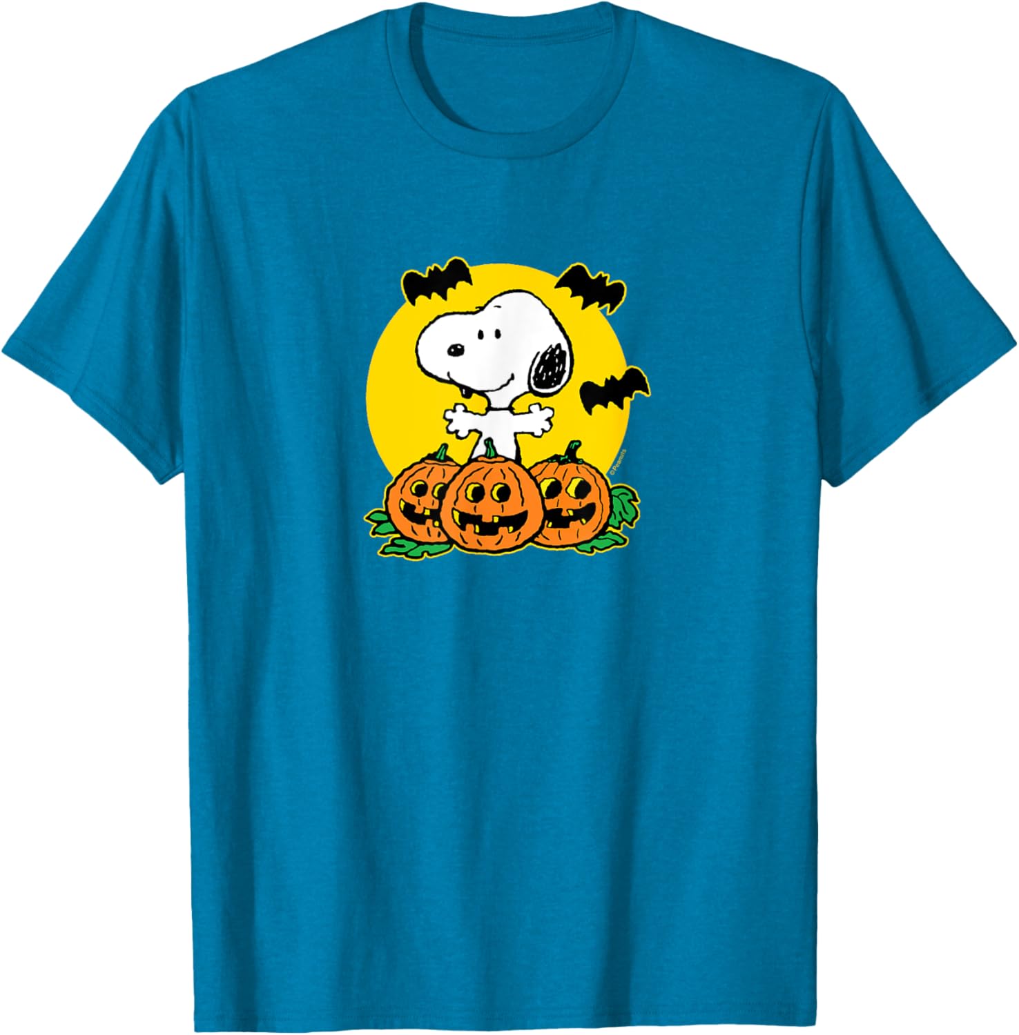 Snoopy Pumpkin Patch Halloween T-Shirt for Peanuts Fans - Fun Apparel - 6
