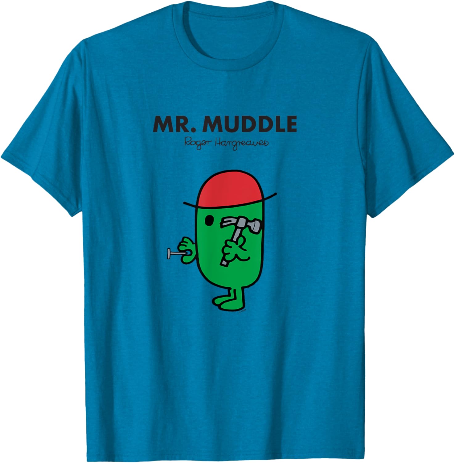 Mr. Men Mr. Muddle T-Shirt for Kids and Adults - Fun, Colorful Design - 1