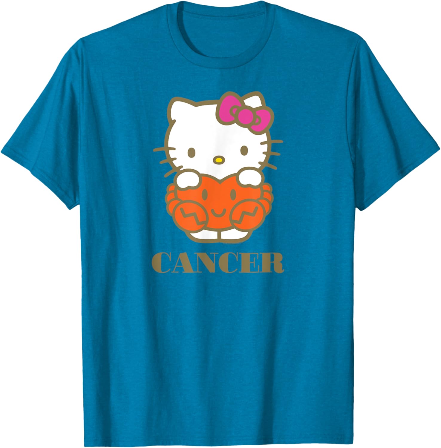 Cute Hello Kitty Zodiac Cancer T-Shirt for Stylish Fans and Collectors - 20
