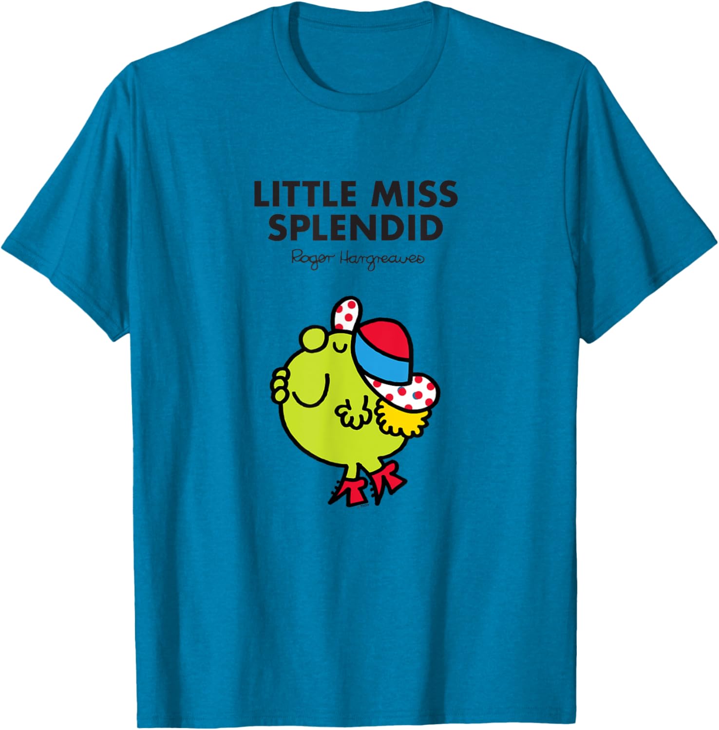Mr Men Little Miss Splendid T-Shirt for Kids Fun Colorful Design - 12