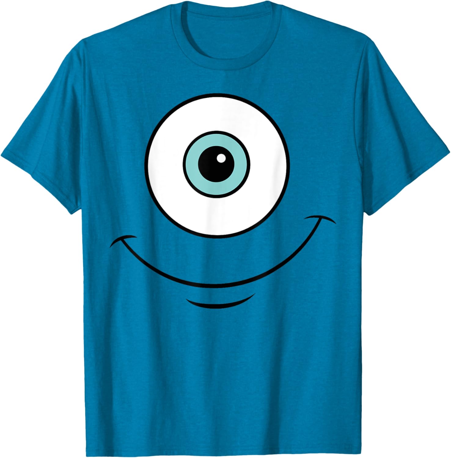 Disney Pixar Monsters Inc Mike Face Halloween Costume T-Shirt for Kids - 3
