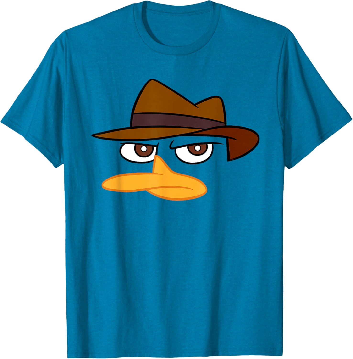 Disney Phineas and Ferb Perry the Platypus Big Face Costume T-Shirt - 1