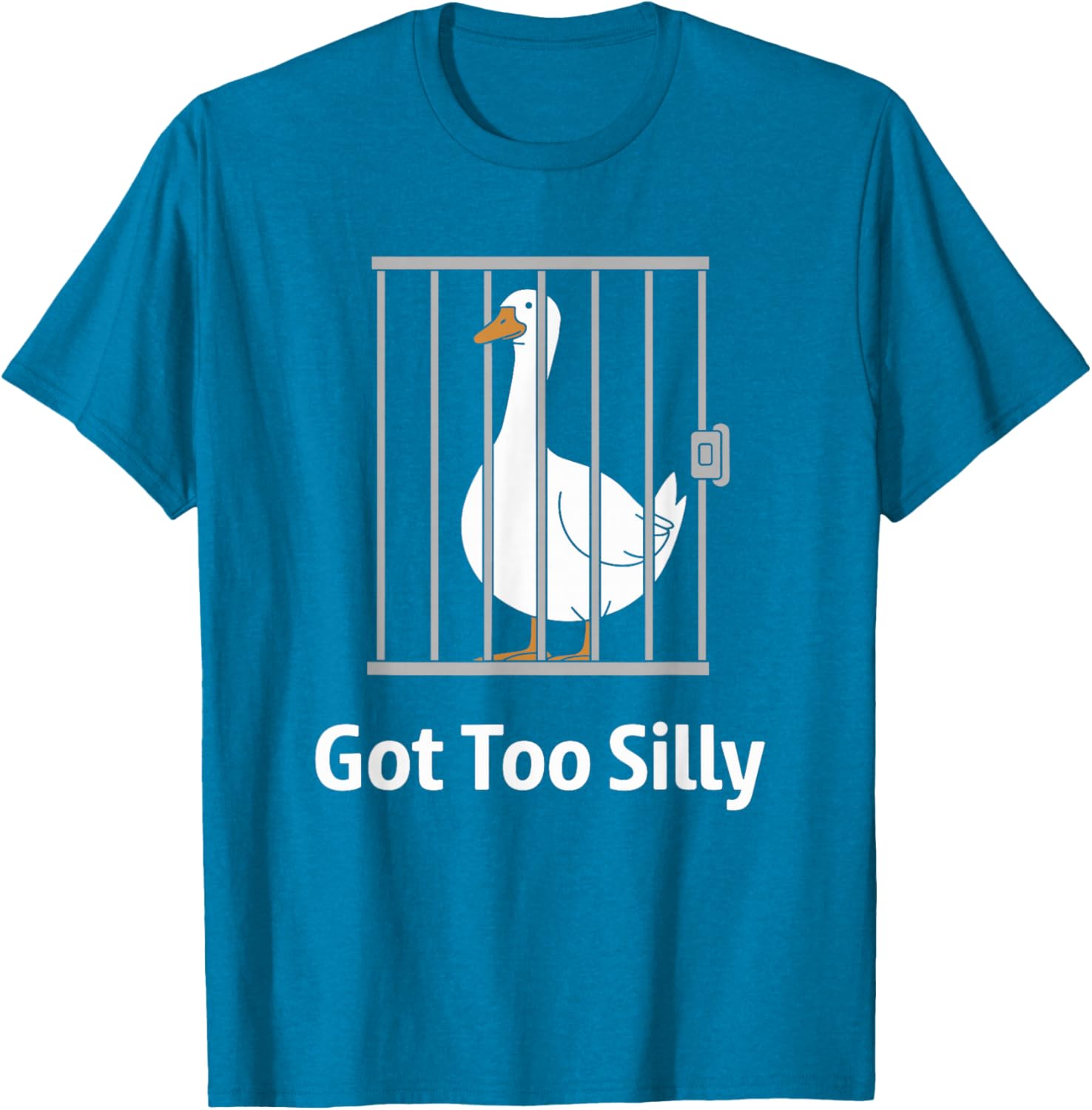 Funny Goose Pun T-Shirt for Animal Lovers – Got Too Silly Humor Shirt - 11