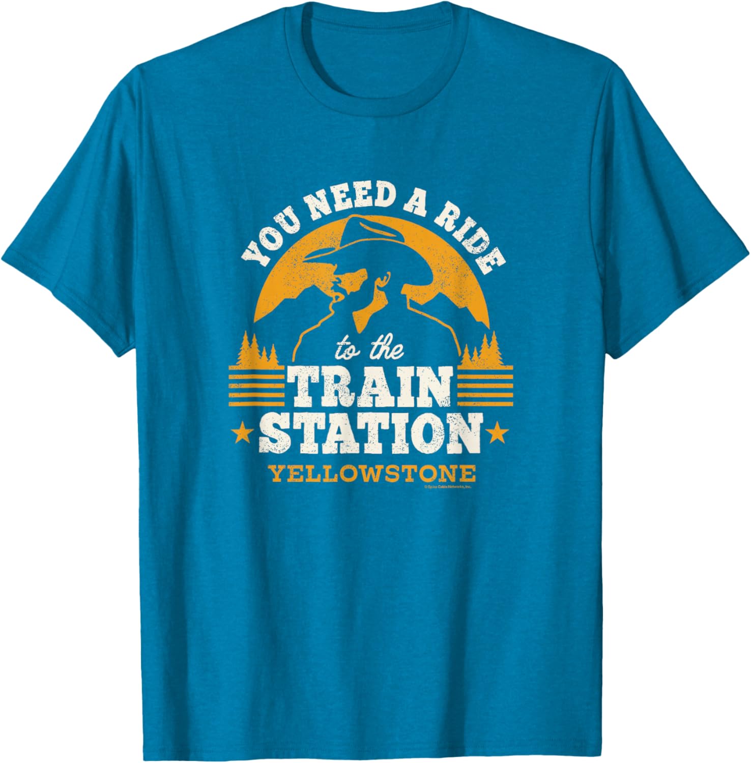 Yellowstone You Need a Ride to the Train Station T-Shirt for Everyone - 5