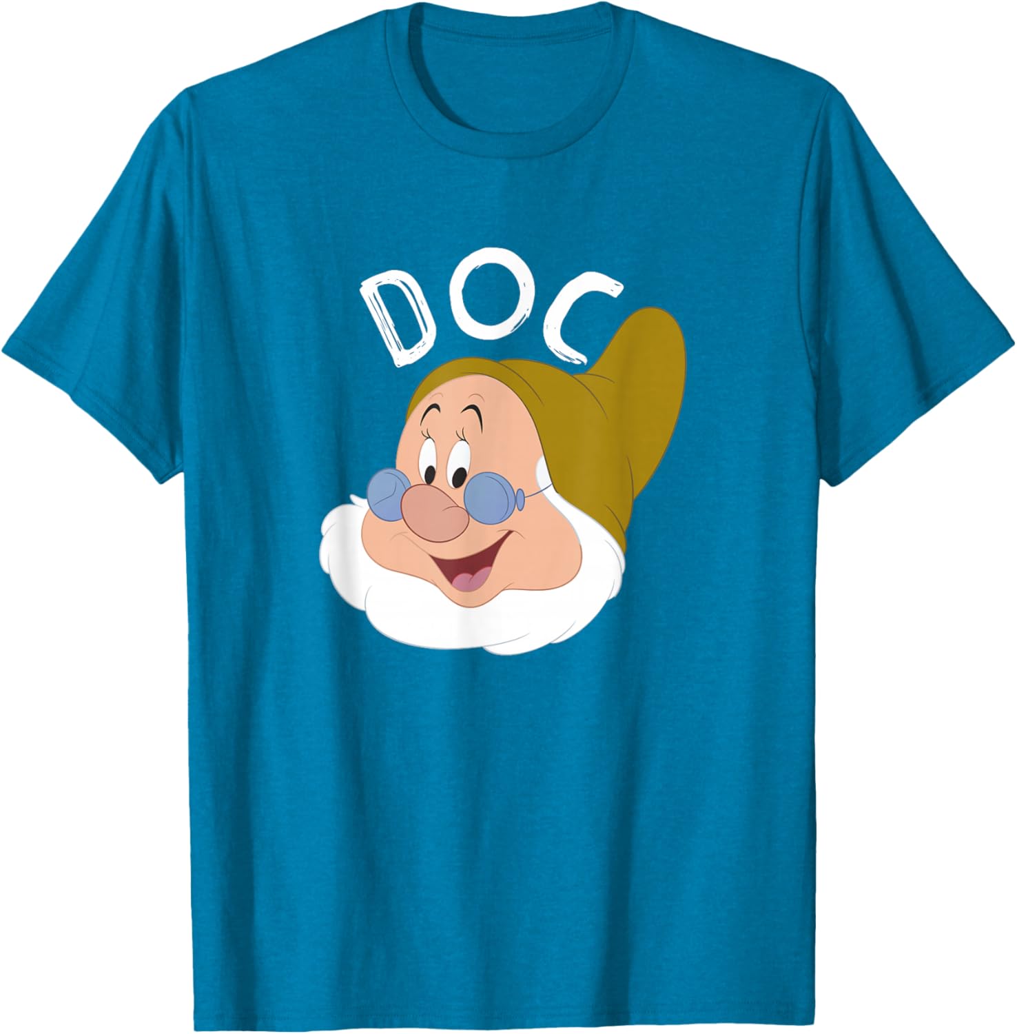Disney Snow White Doc Face T-Shirt for Kids and Adults - Cute Graphic Tee - 7