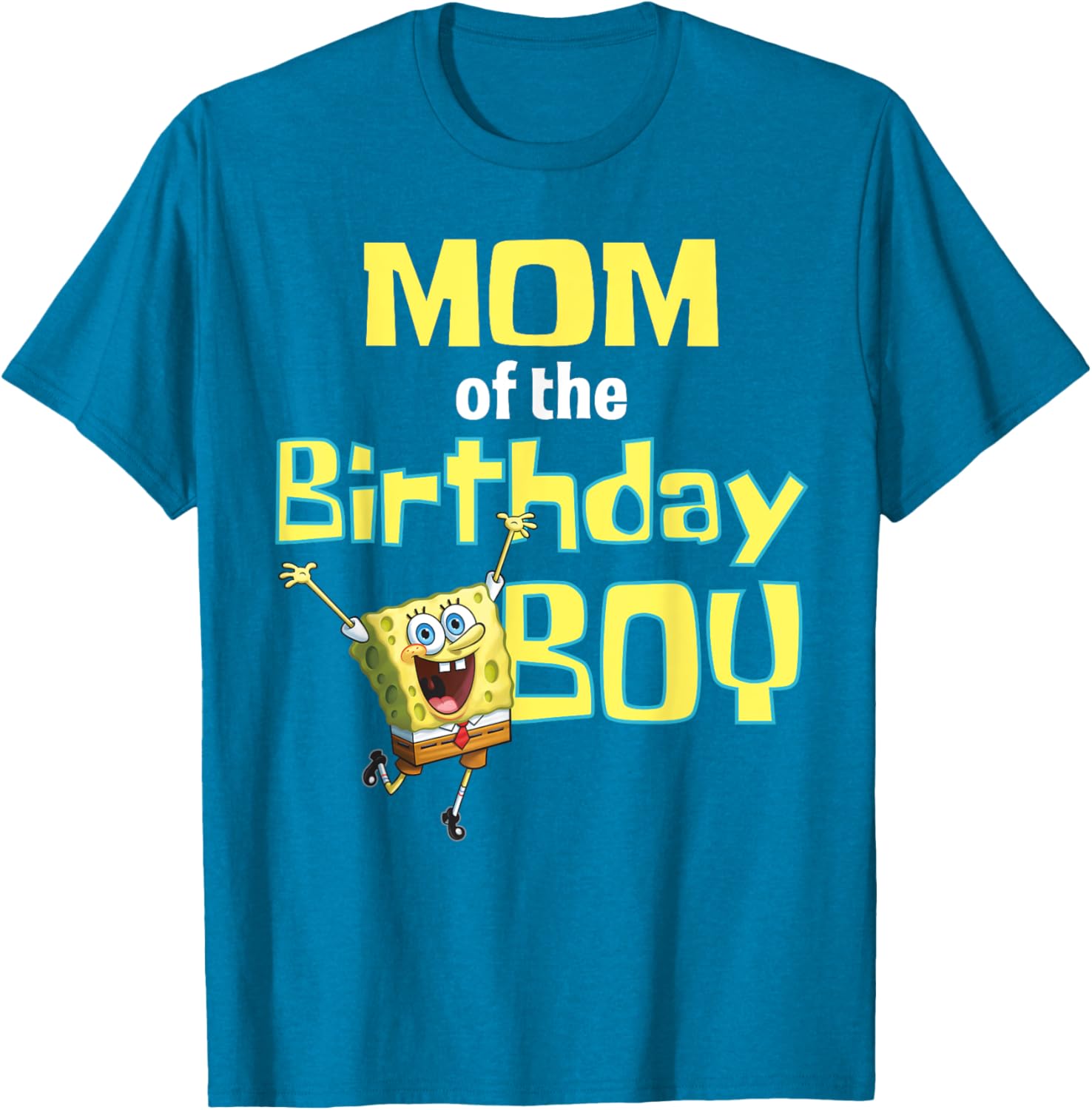 SpongeBob SquarePants Mom Of The Birthday Boy T-Shirt Perfect Gift - 20