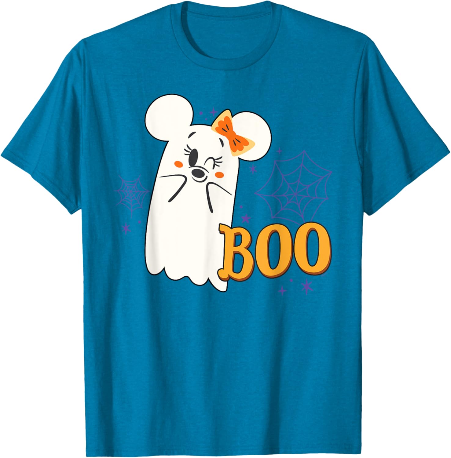 Adorable Disney Minnie Mouse Ghost Halloween T-Shirt for Kids - 23