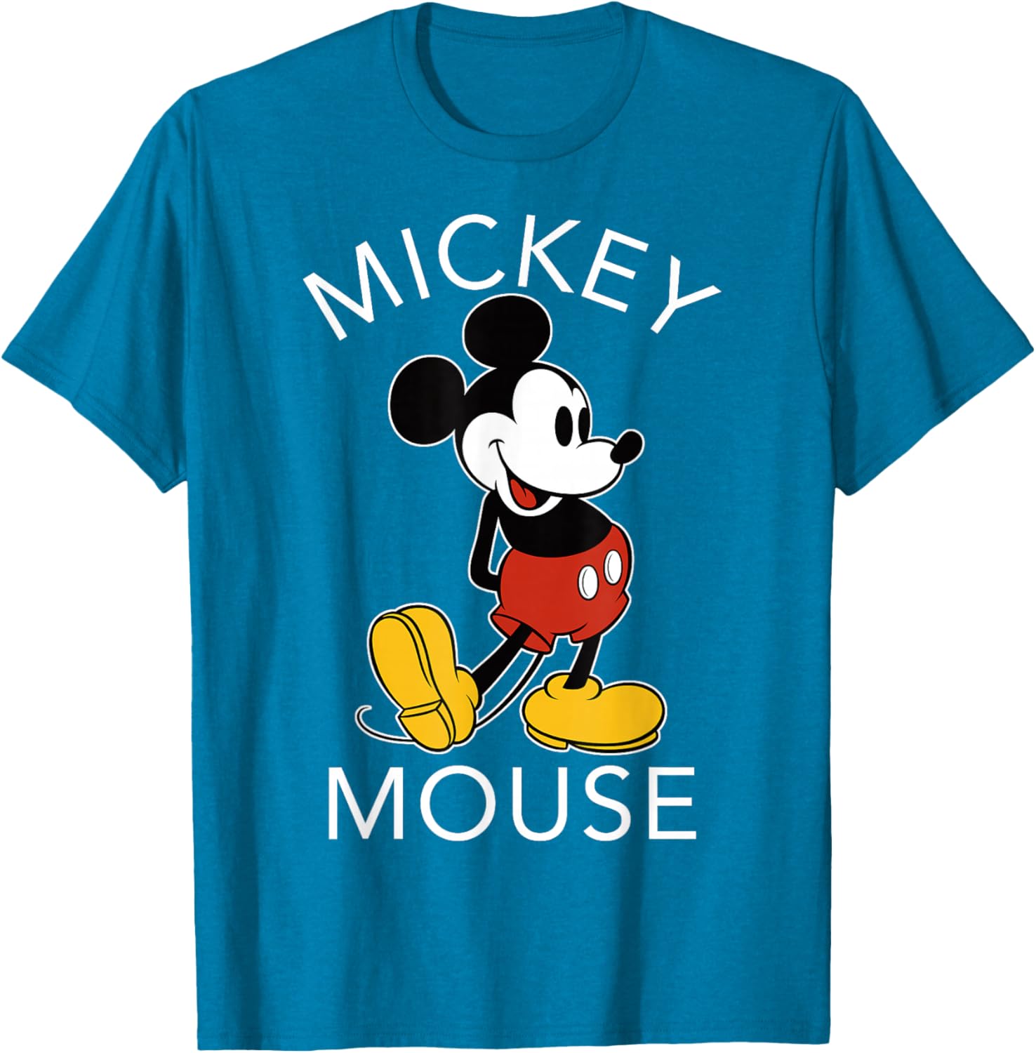 Disney Mickey Mouse Classic Portrait T-Shirt for Fun and Stylish Comfort - 4