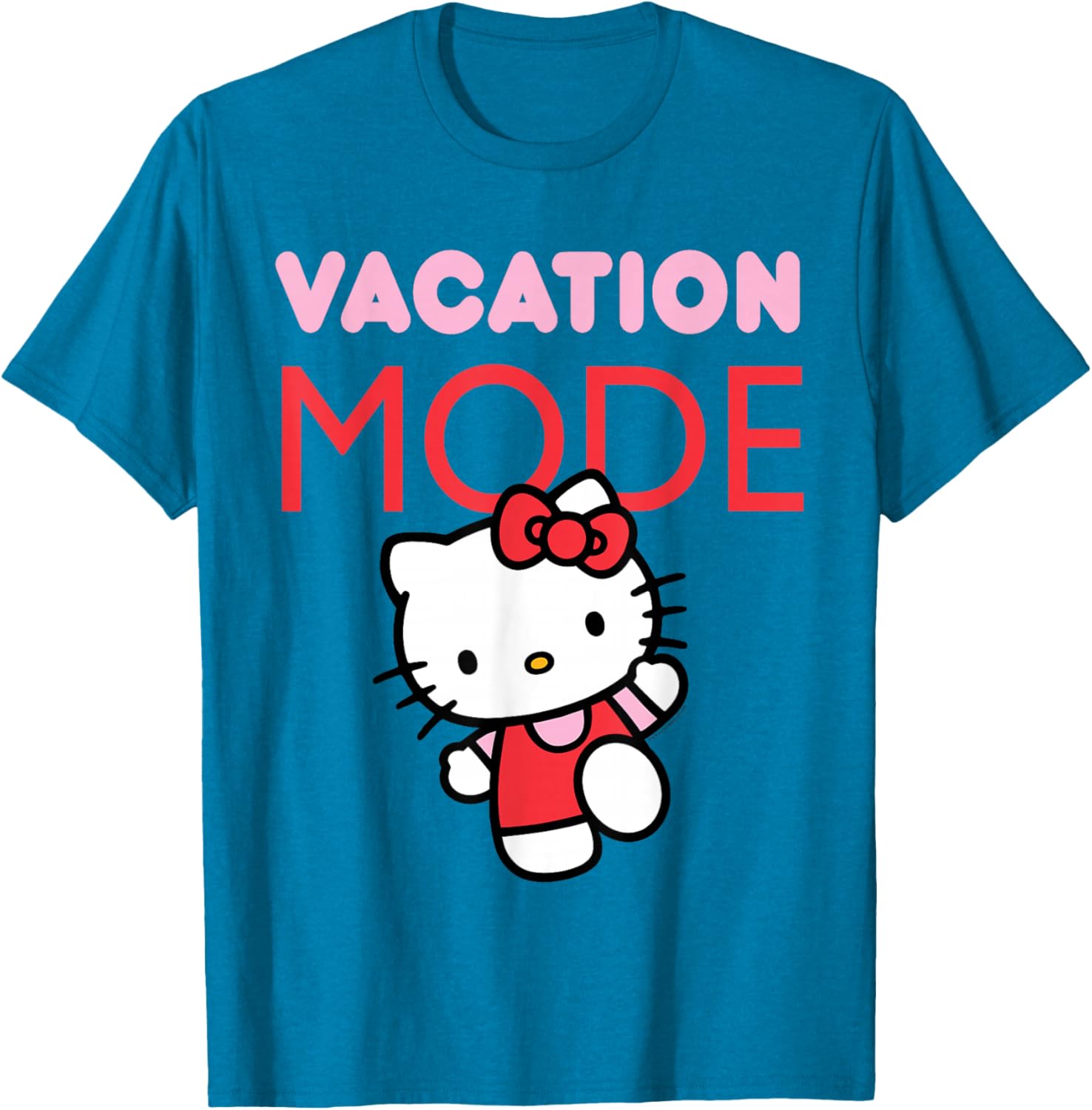 Hello Kitty Vacation Mode T-Shirt for Fun Summer Adventures - 21