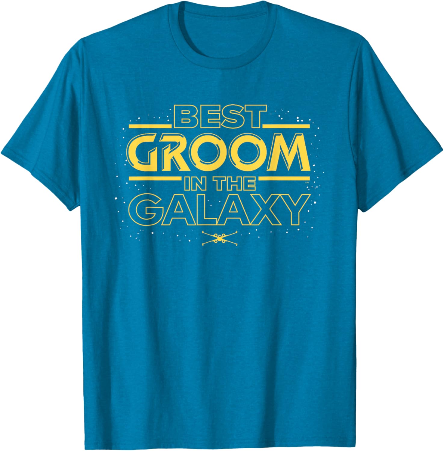 Star Wars Best Groom in the Galaxy T-Shirt for Weddings and Honeymoons - 4