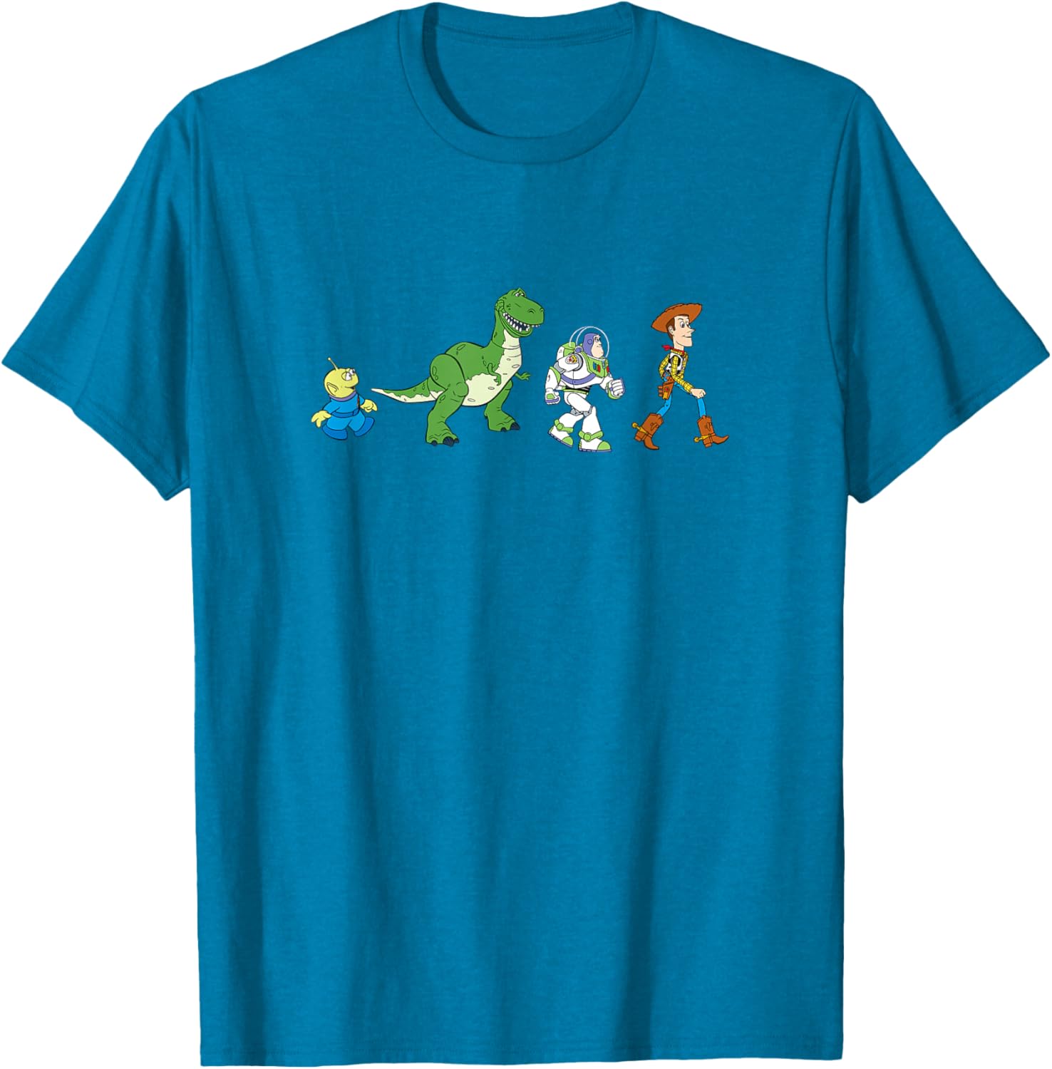 Disney Pixar Toy Story Toy Crossing Characters T-Shirt for Fans - 9