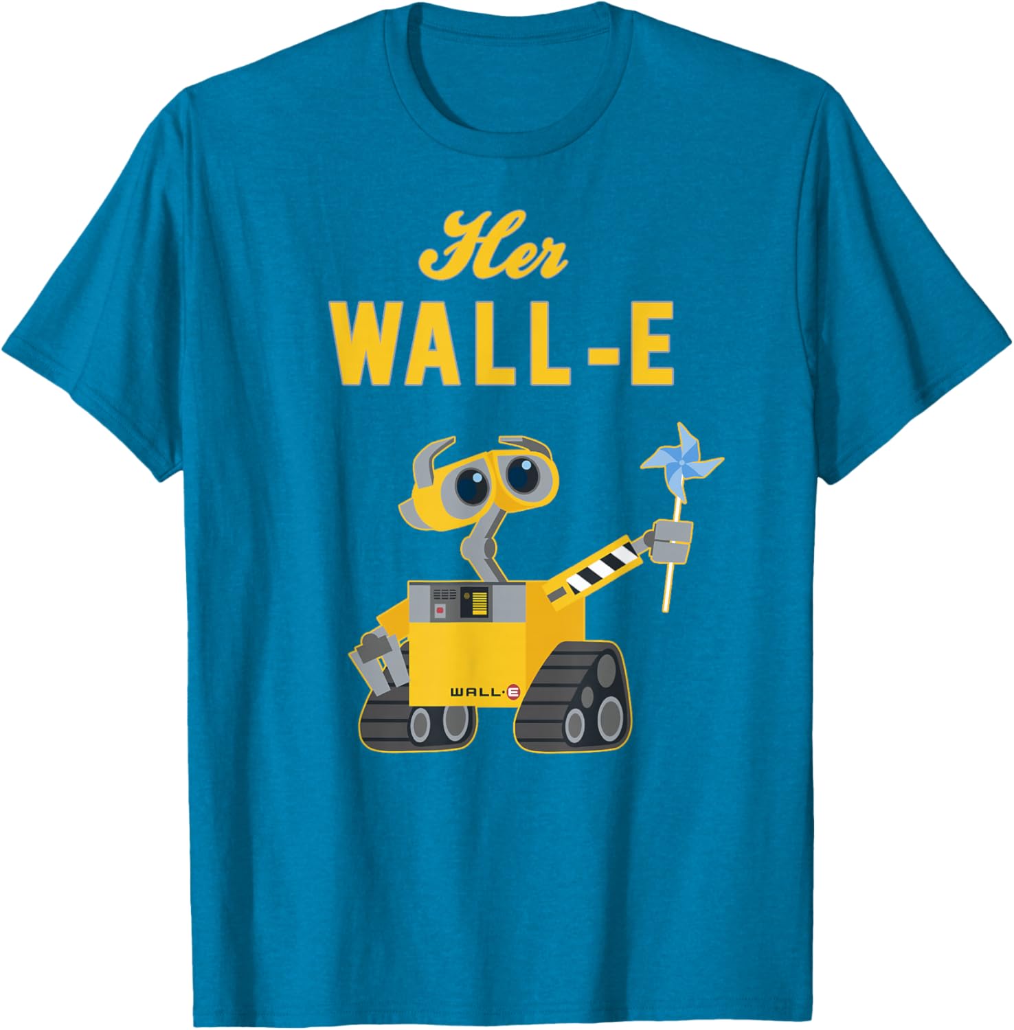 Disney Pixar Wall-E Couples T-Shirt for Fun and Stylish Matching Outfits - 4