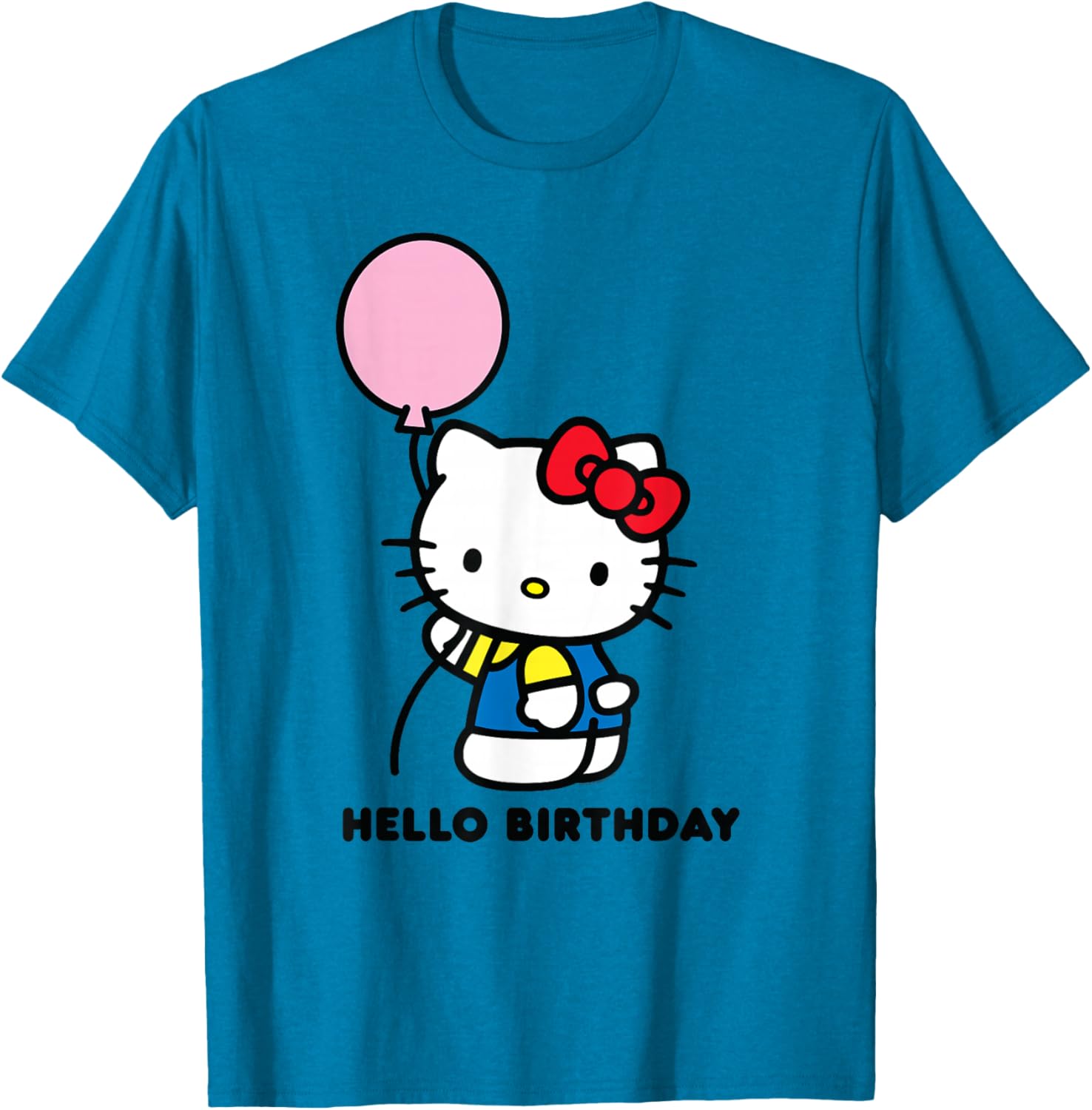 Adorable Hello Kitty Birthday T-Shirt Perfect for Celebrating Special Moments - 2
