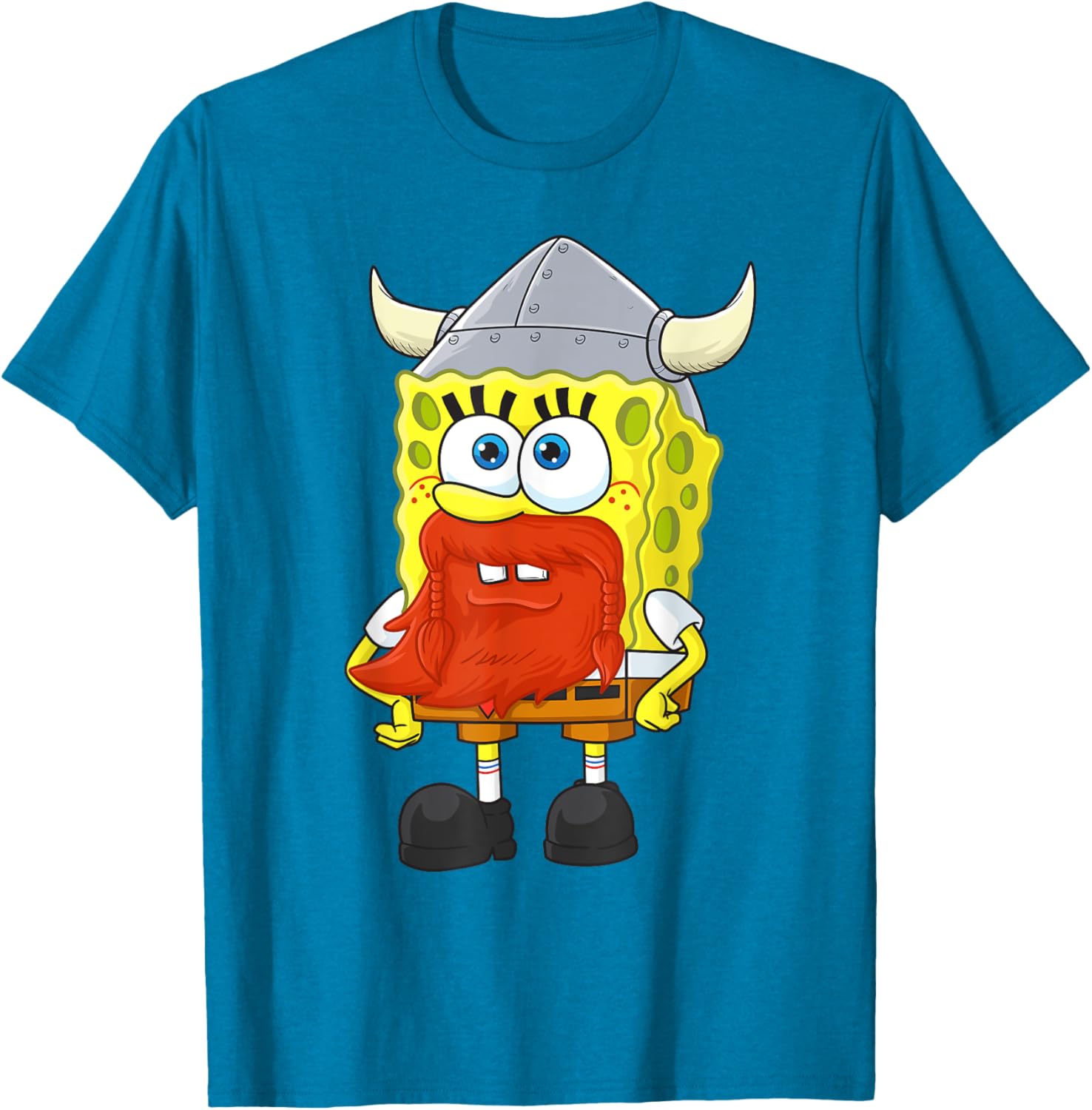 Mademark SpongeBob Happy Leif Erikson Day T-Shirt for Fun Celebrations - 20