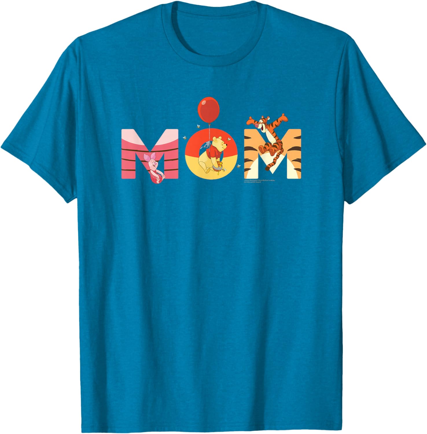 Disney Winnie the Pooh Mother's Day T-Shirt for Moms Birthday Gift - 1