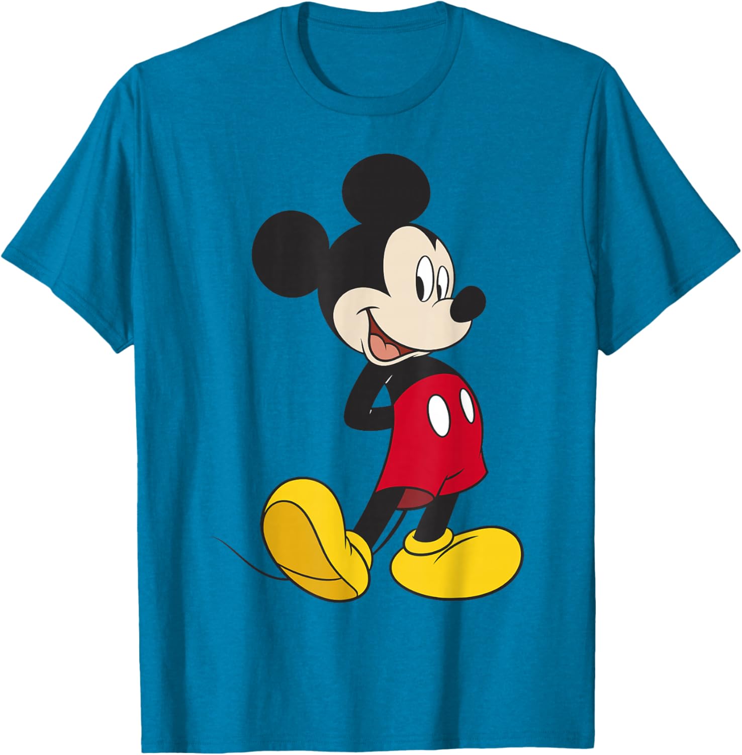 Disney Mickey and Friends Classic Mickey Mouse Portrait T-Shirt for Fans - 8