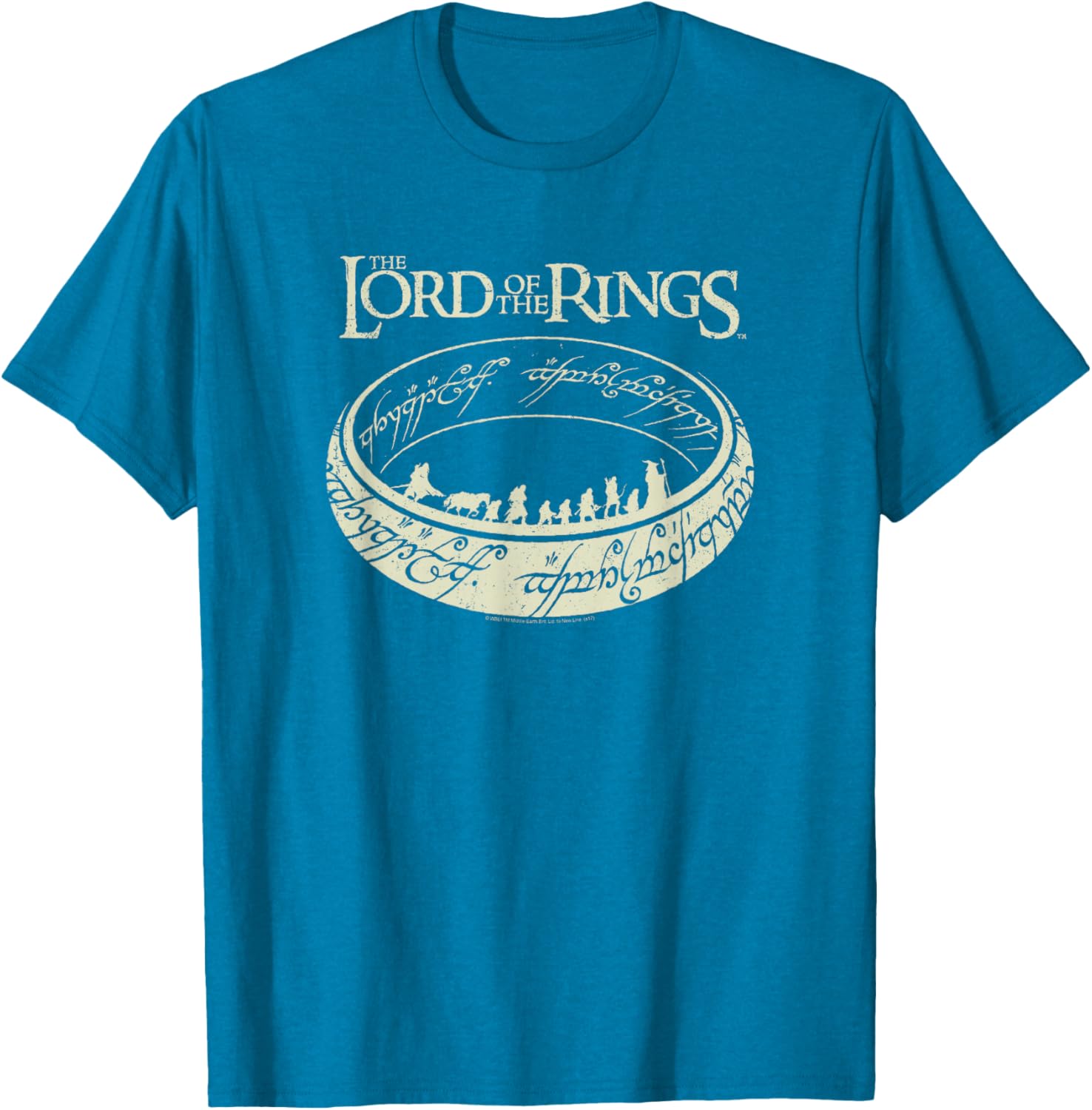 The Lord of the Rings Journey Ring Graphic T-Shirt for Fans - 4