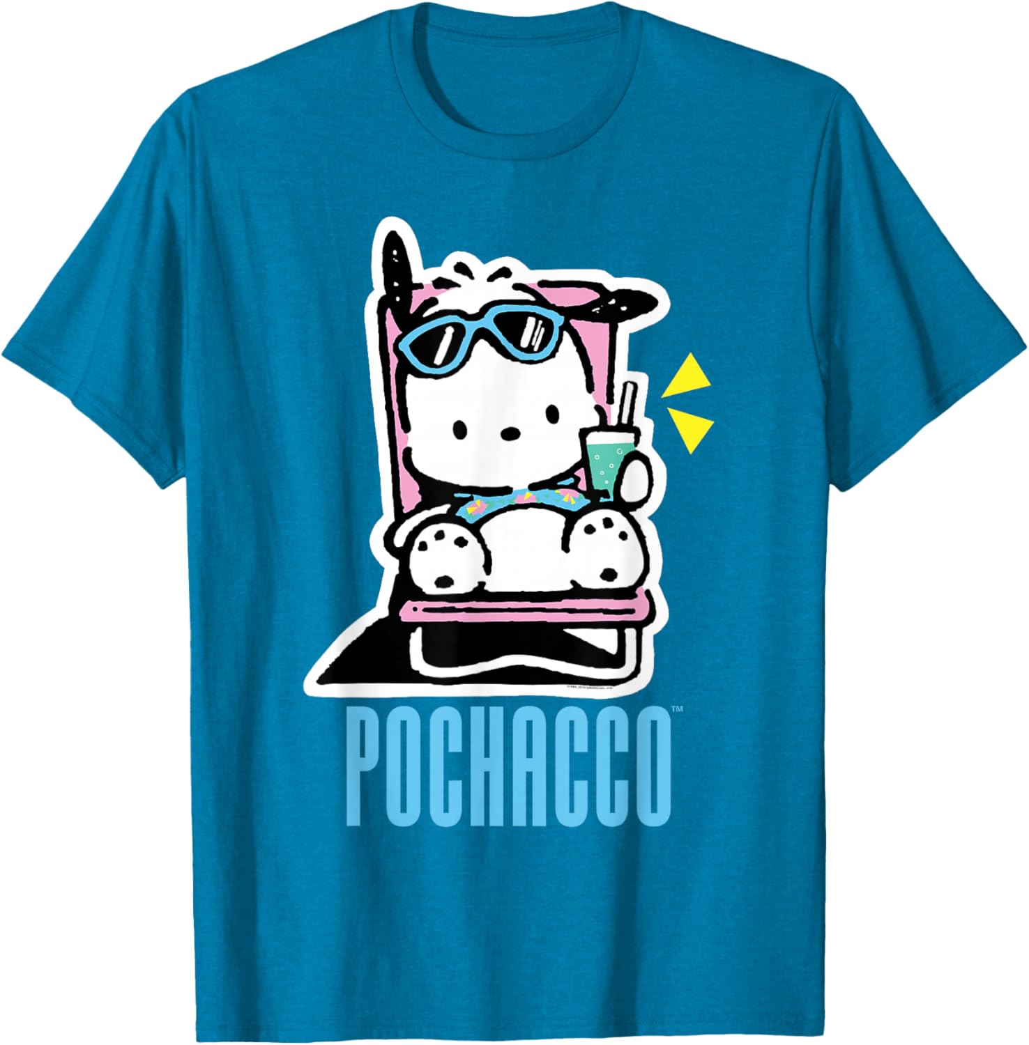 Pochacco Summer Drink T-Shirt for All Ages - Fun and Trendy Design - 3