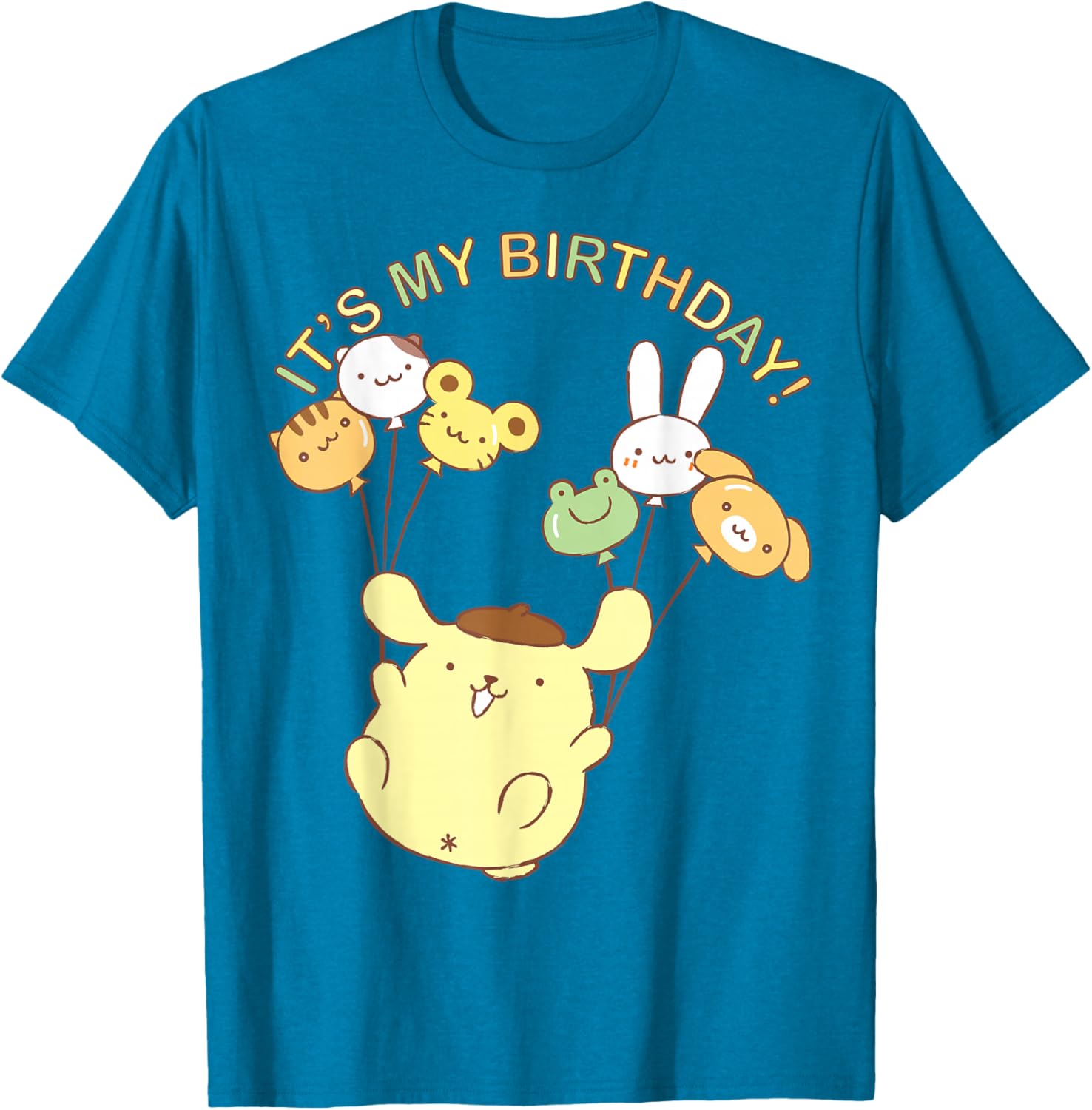 Pompompurin It's My Birthday T-Shirt Cute Design for Celebrations - 8