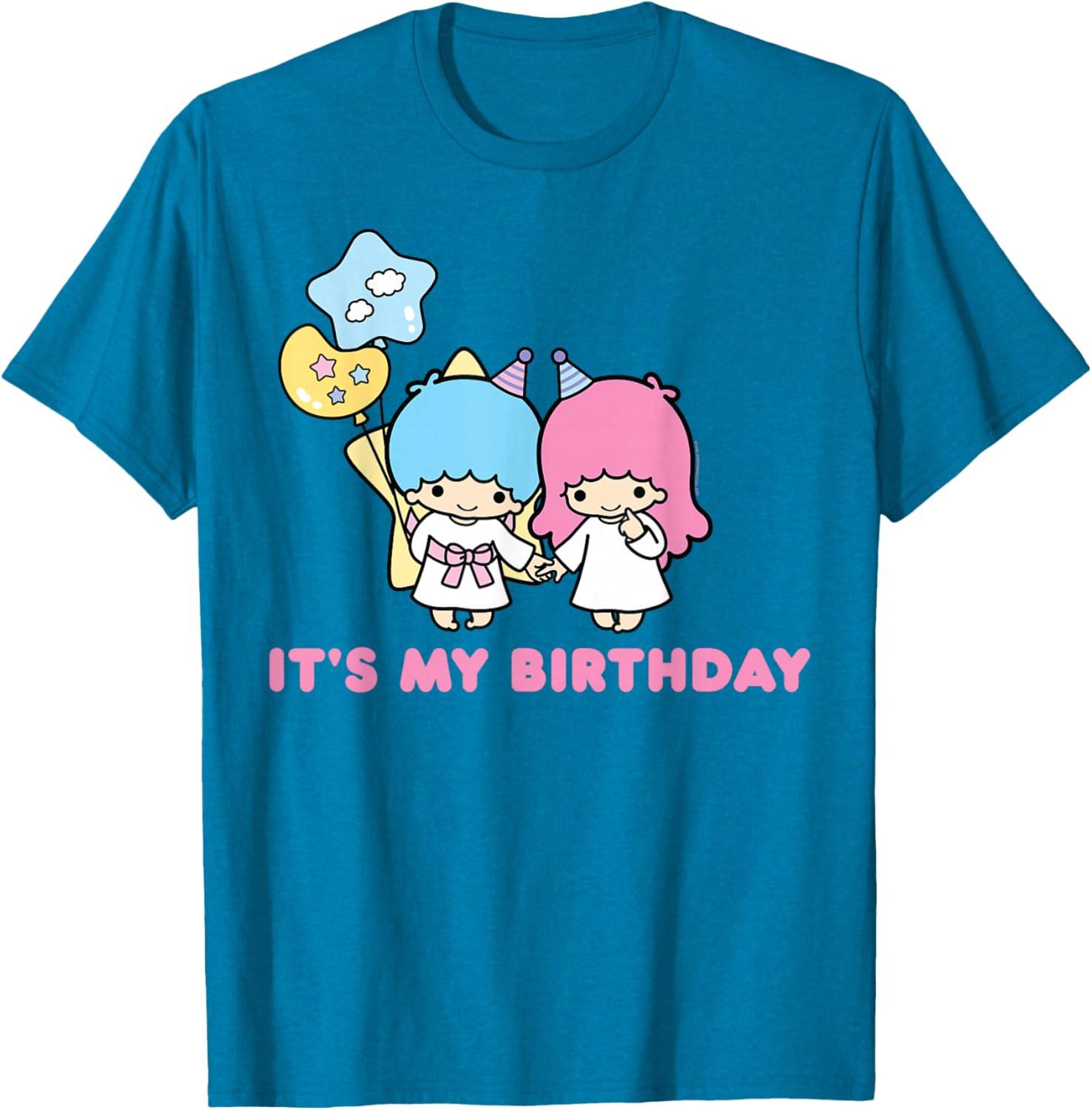 Little Twin Stars Birthday T-Shirt for Kids – Fun and Colorful Design - 6
