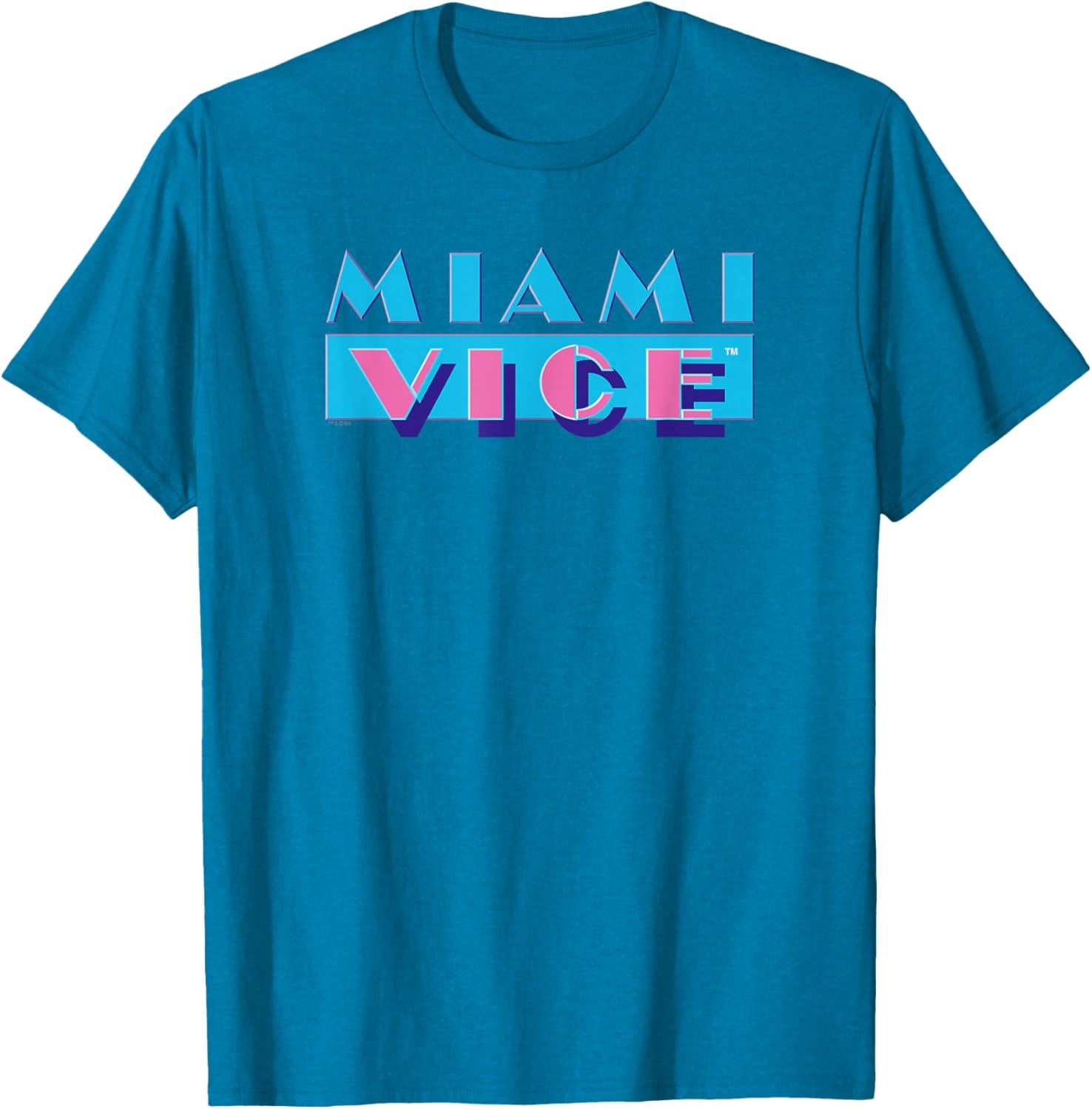 Miami Vice Retro Logo T-Shirt for Stylish Fans of the Classic Series - 4