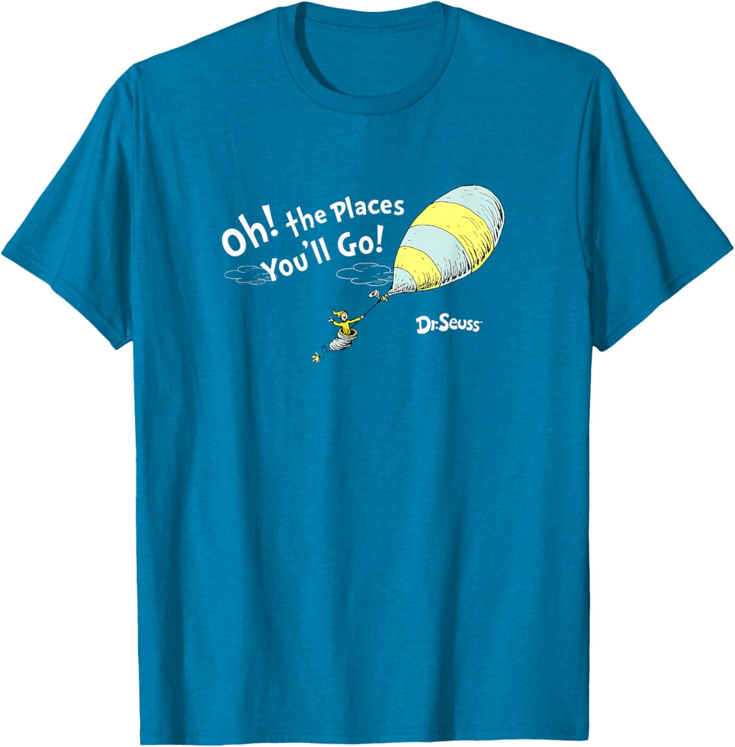 Dr. Seuss Oh the Places You'll Go T-Shirt for Kids and Adults - 4