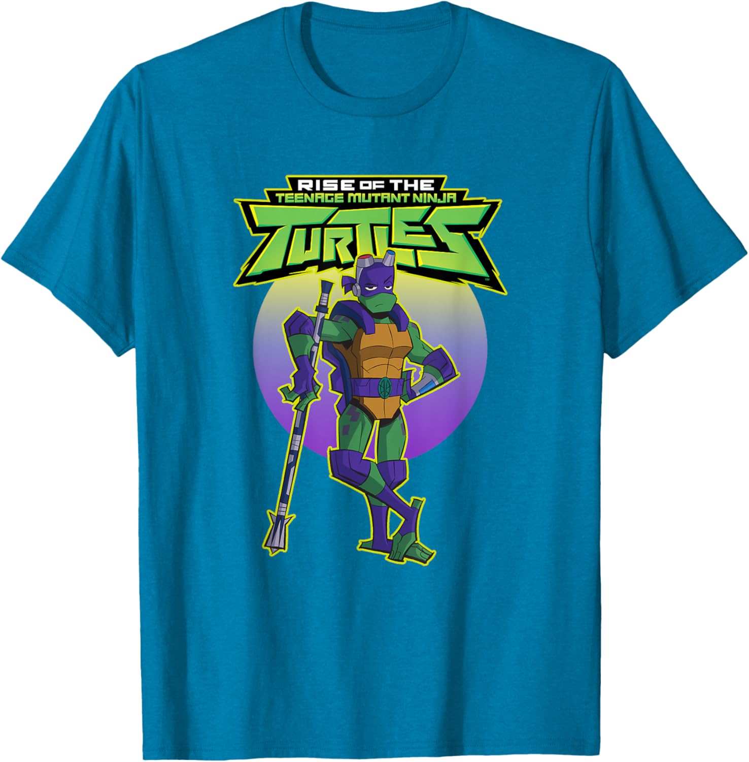 Mademark Teenage Mutant Ninja Turtles Donatello Casual Rise T-Shirt - 7