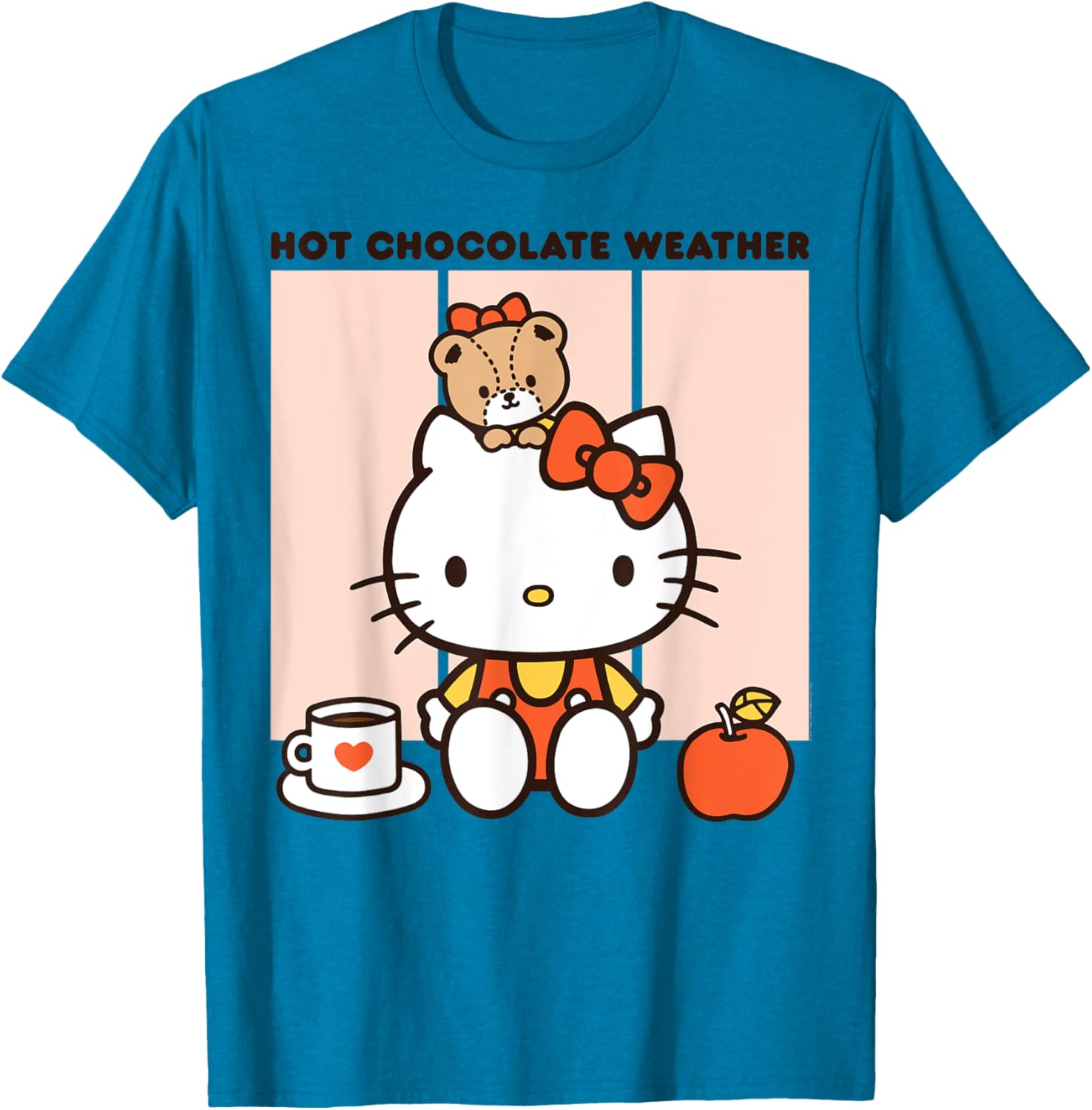 Hello Kitty Hot Chocolate Weather T-Shirt for Cozy Winter Style - 4