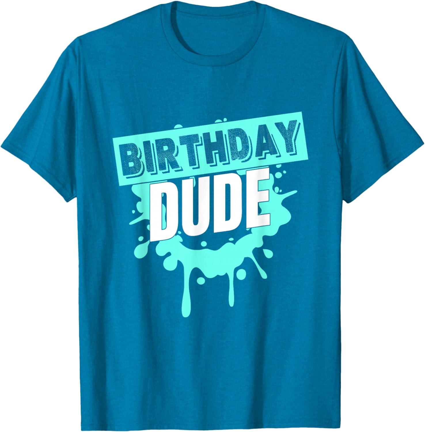 Birthday Dude Graphic Novelty T-Shirt for Boys - Fun Gift Idea - 23