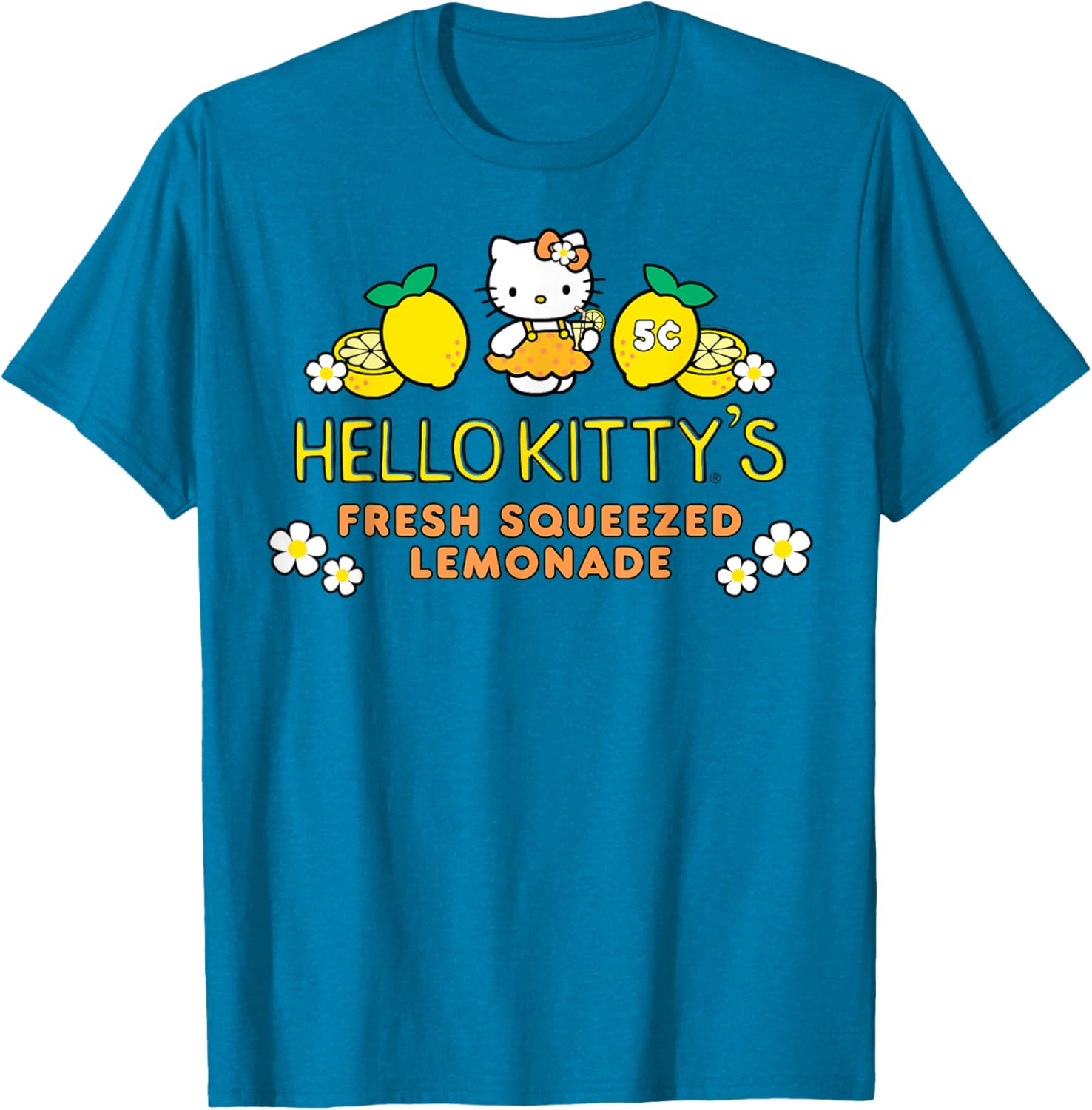 Hello Kitty Summer Lemonade T-Shirt for Fun and Stylish Days - 5