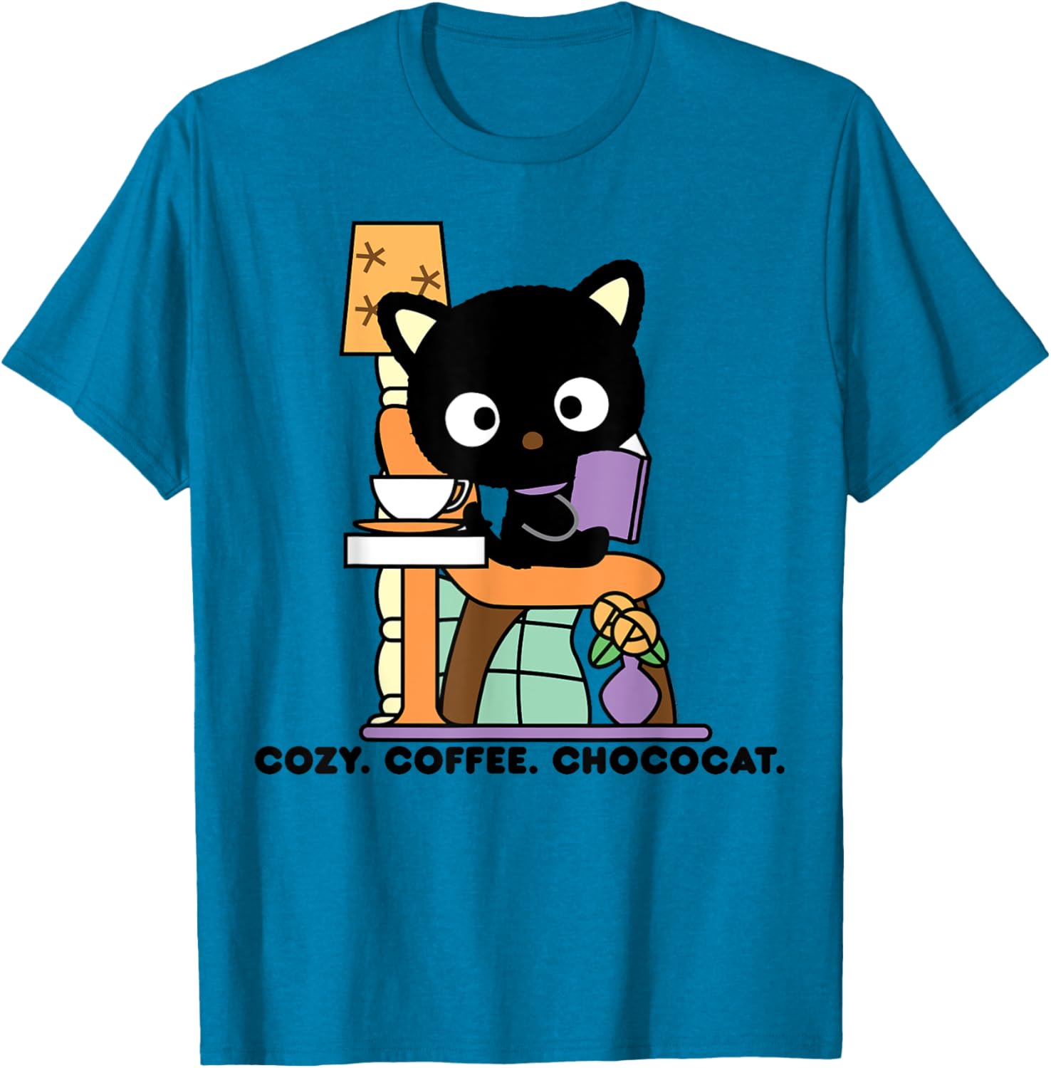 Chococat Cozy Coffee Cafe T-Shirt for Everyone - Fun & Stylish Design - 17