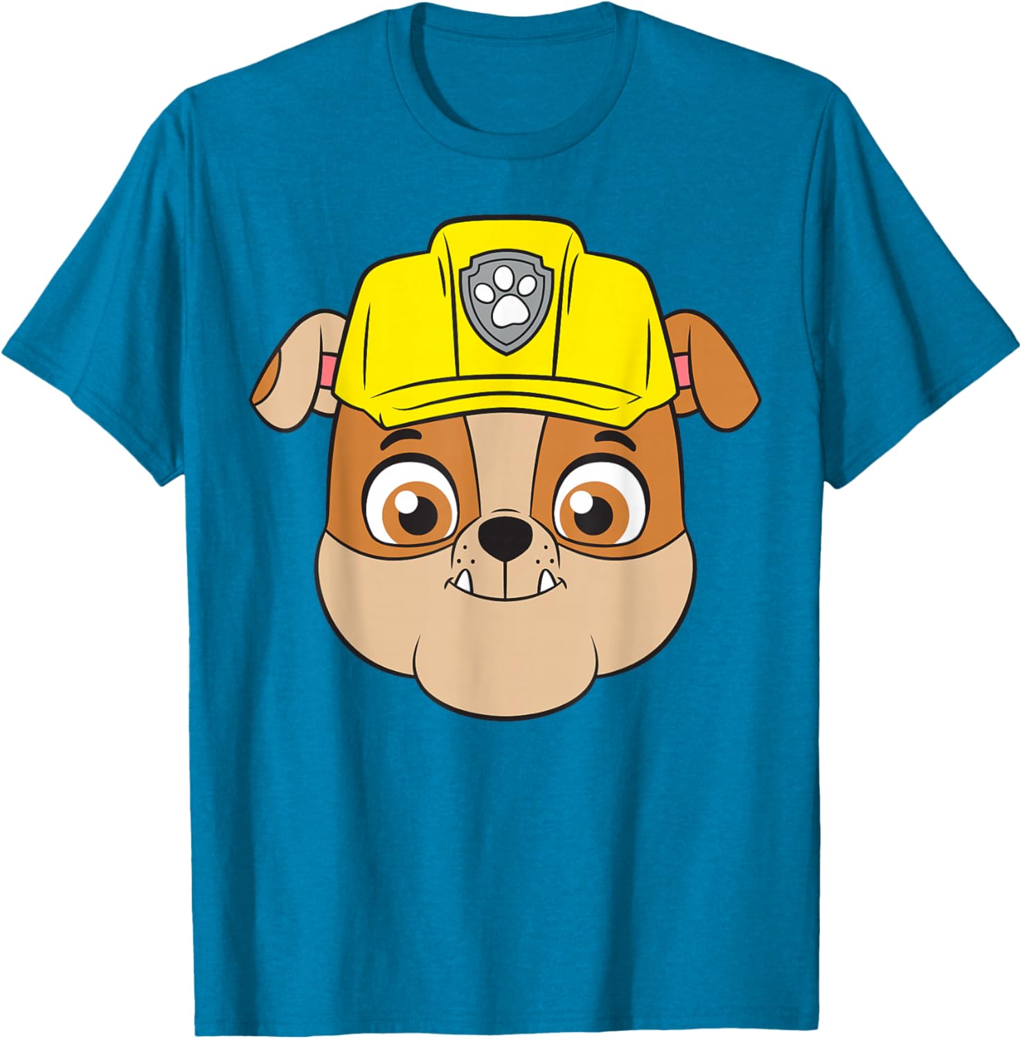 Adorable PAW Patrol RUBBLE Face T-Shirt for Kids - Fun Casual Wear - 7