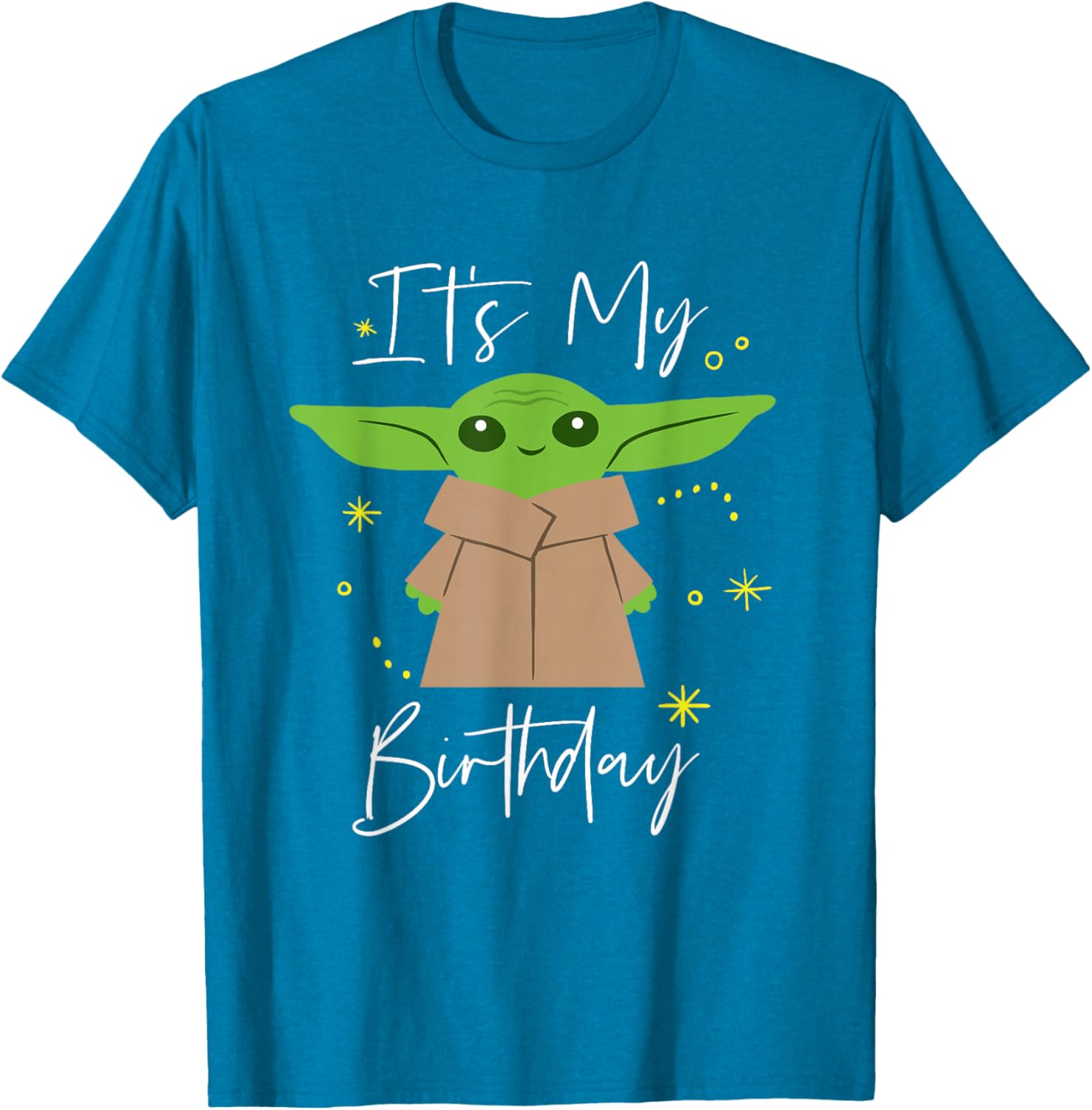 Star Wars The Mandalorian Baby Yoda Birthday T-Shirt for Fans - 5