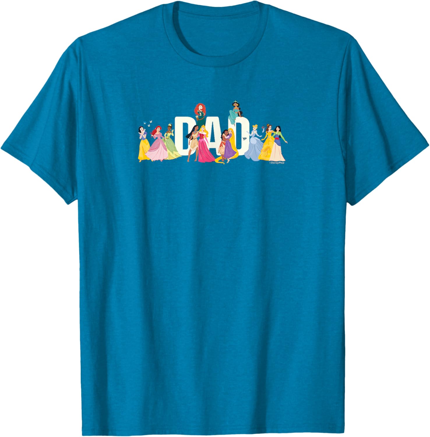Disney Princess Dad Squad Family Reunion Vacation T-Shirt for Fun Trips - 9