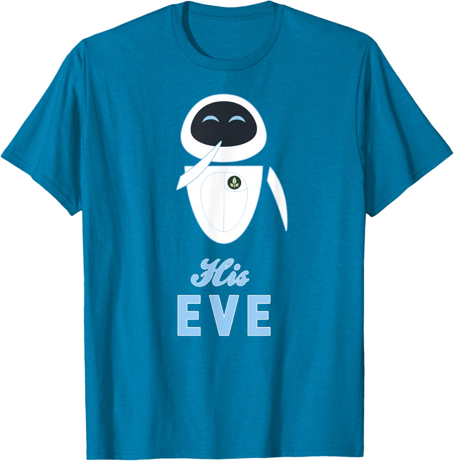 Disney Pixar Wall-E Eve Couples T-Shirt for Fun Stylish Outfits - 7